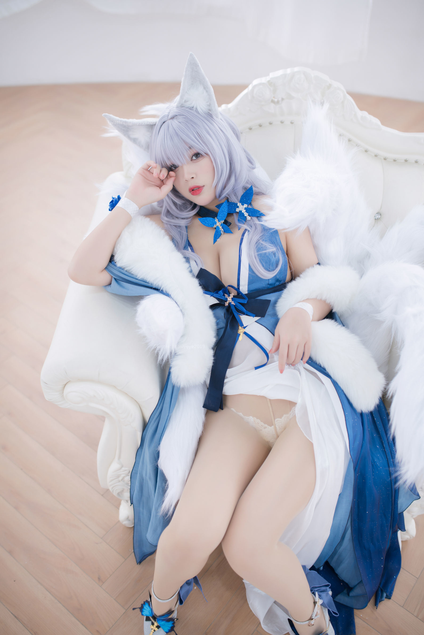 COS福利] 萌系小姐姐-白燿- - 信濃睡衣誘惑