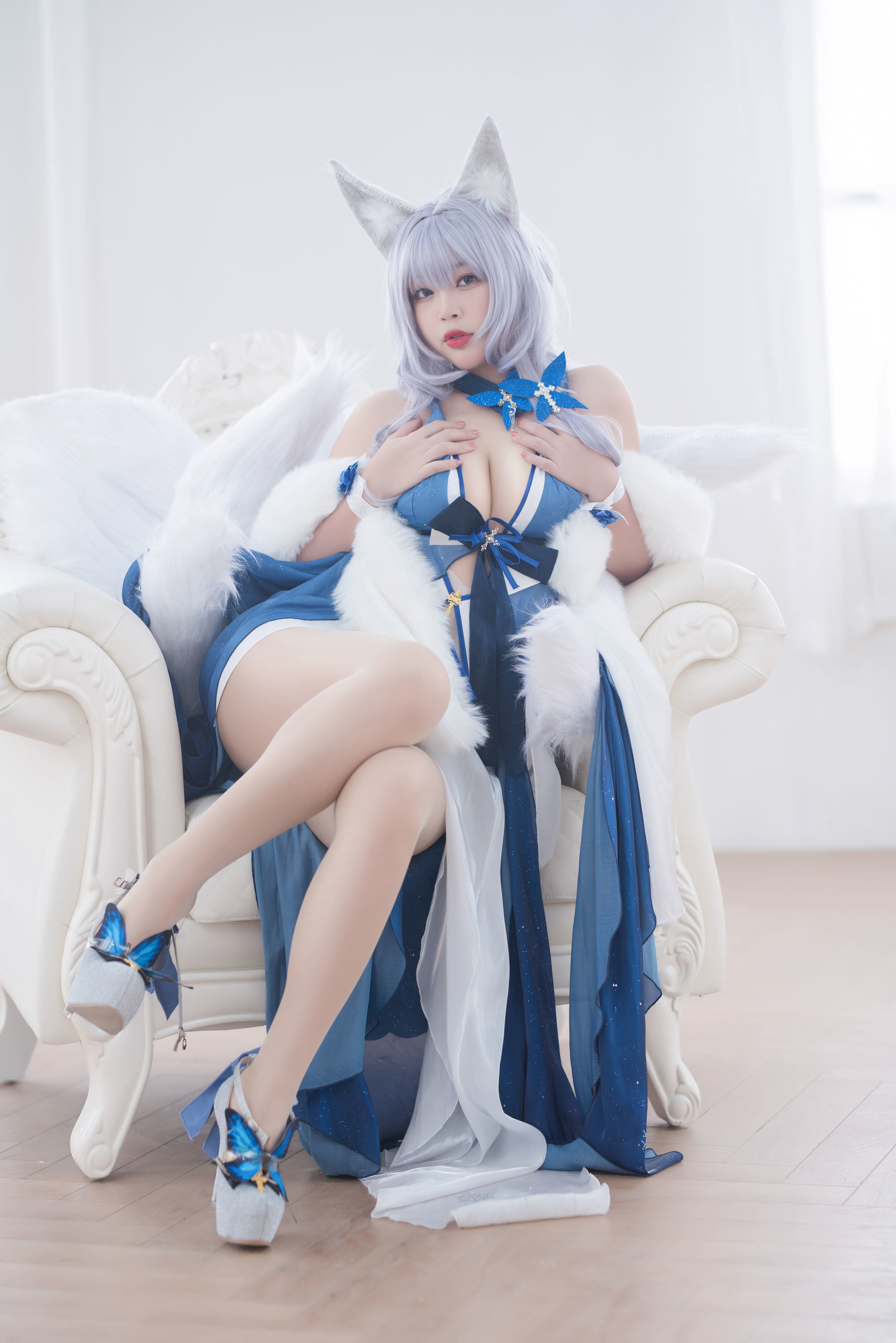 Cosplay Welfare] Moe Style Miss - Bai Ye - Shinano Pajama Temptation