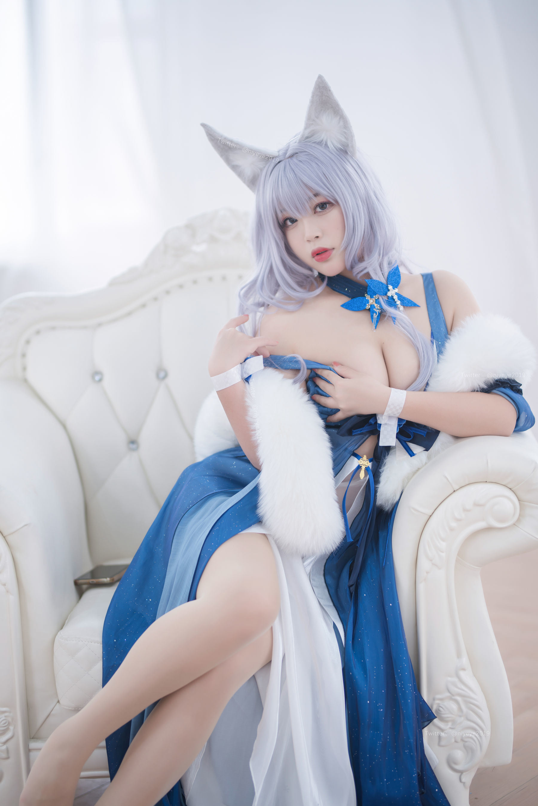 Cosplay Welfare] Moe Style Miss - Bai Ye - Shinano Pajama Temptation
