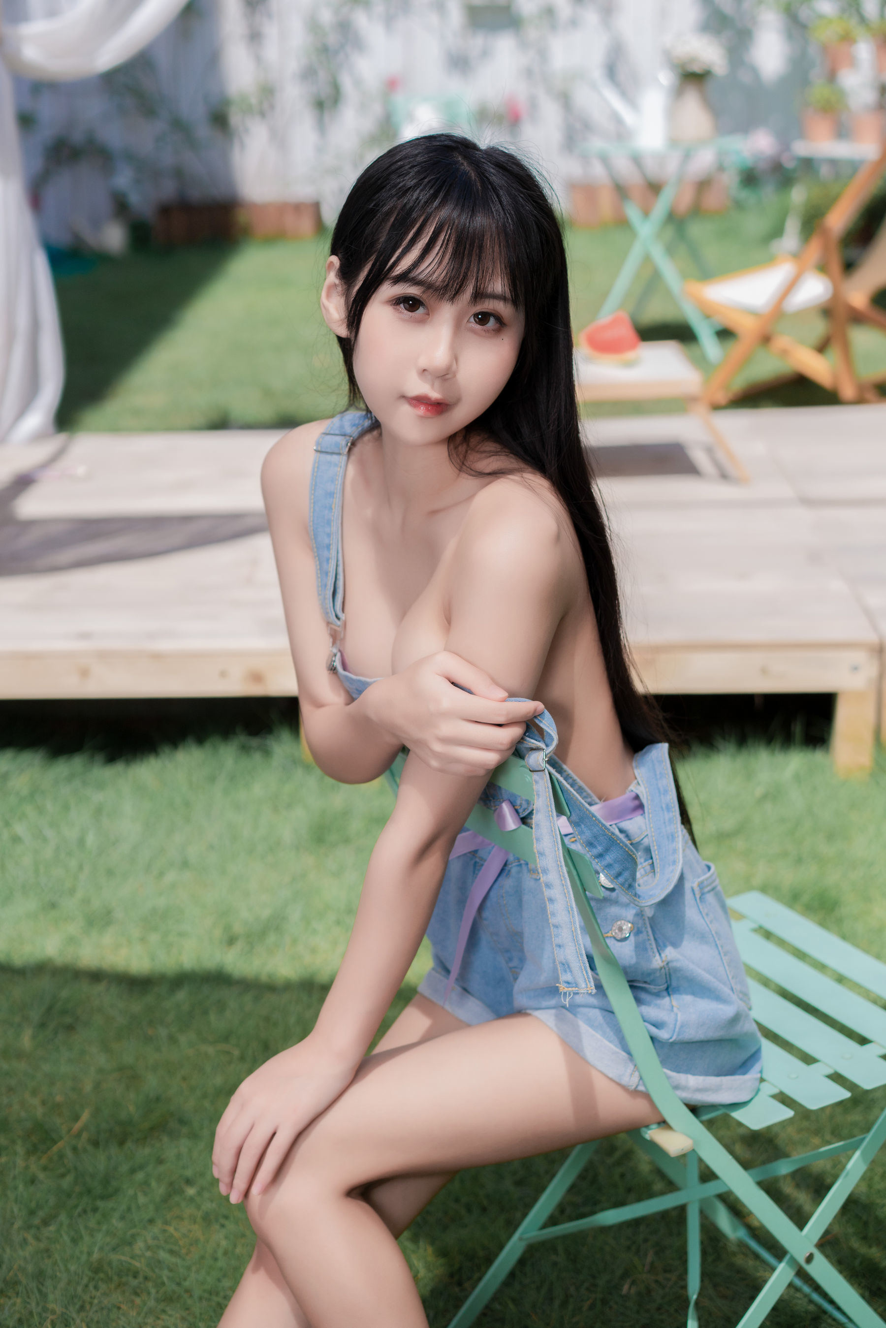 COS福利] 陽光美少女萌芽兒 o0 - 西瓜與夏天