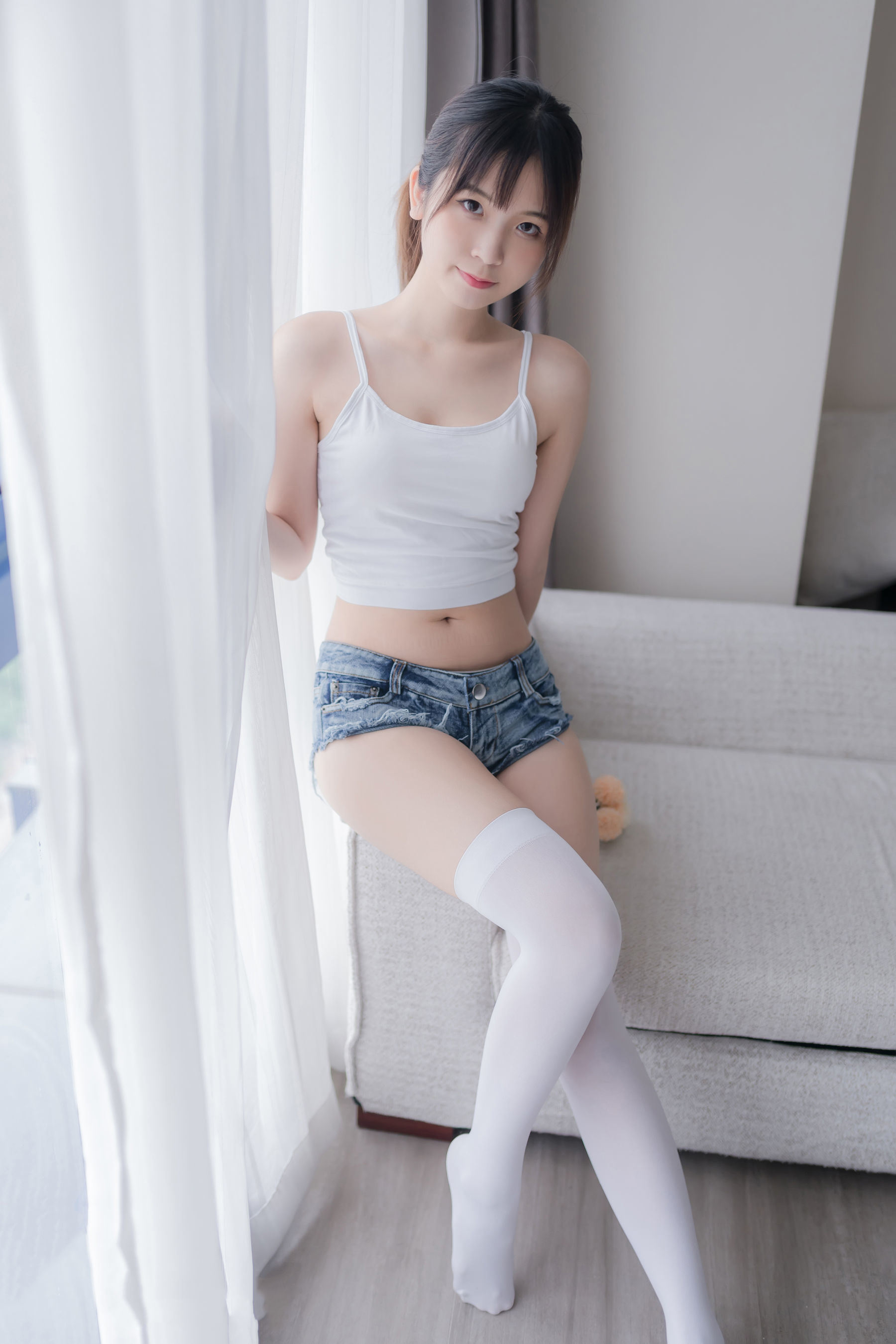 Miao Đường Điện Ảnh] VOL.442 Quần short dây treo