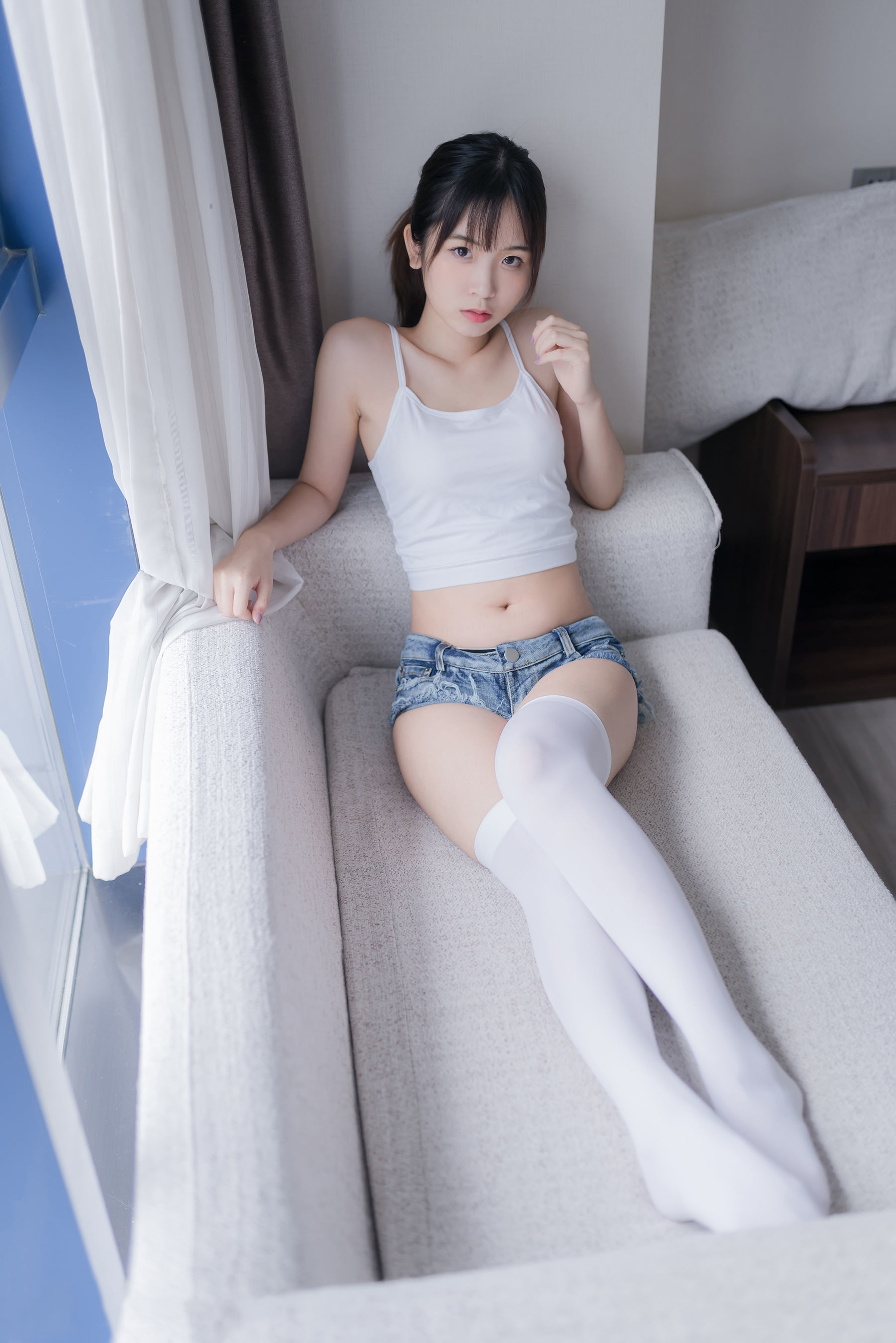 Miao Đường Điện Ảnh] VOL.442 Quần short dây treo