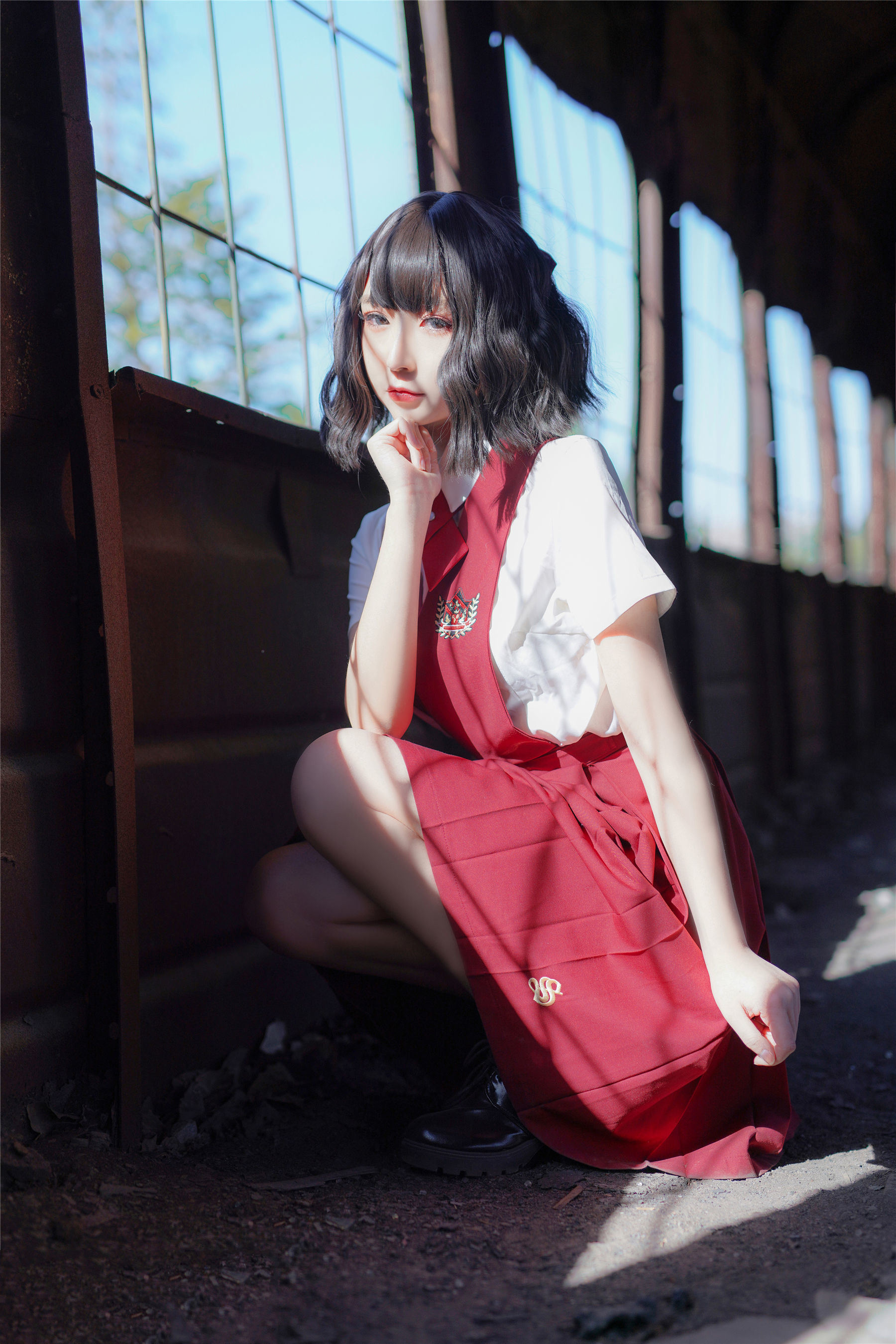 喵糖電影] VOL.444 紅色JK裙