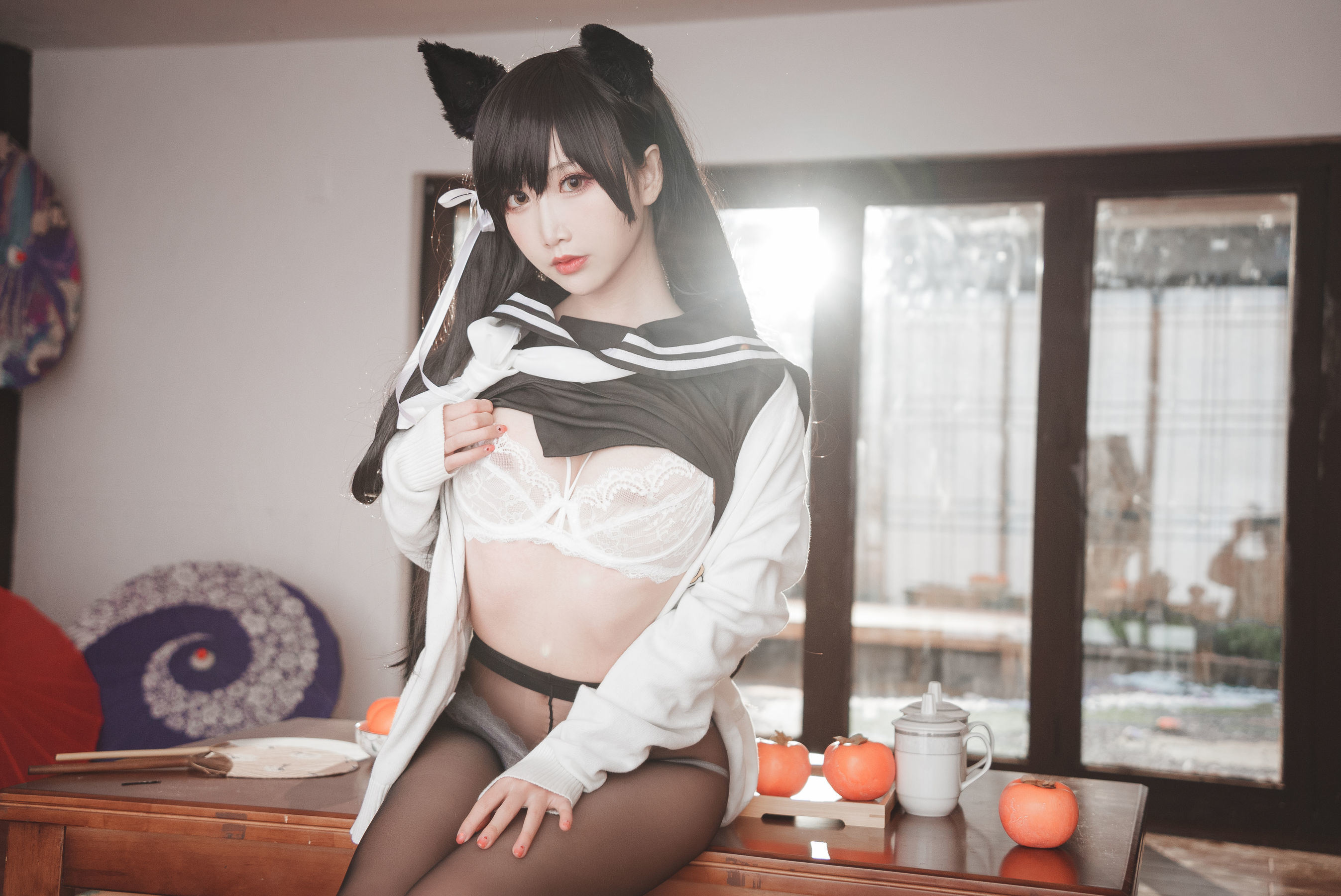 Net hồng Coser ảnh chân dung] Coser dễ thương phổ biến Mian Bing Xian Er - Ai Dang JK2