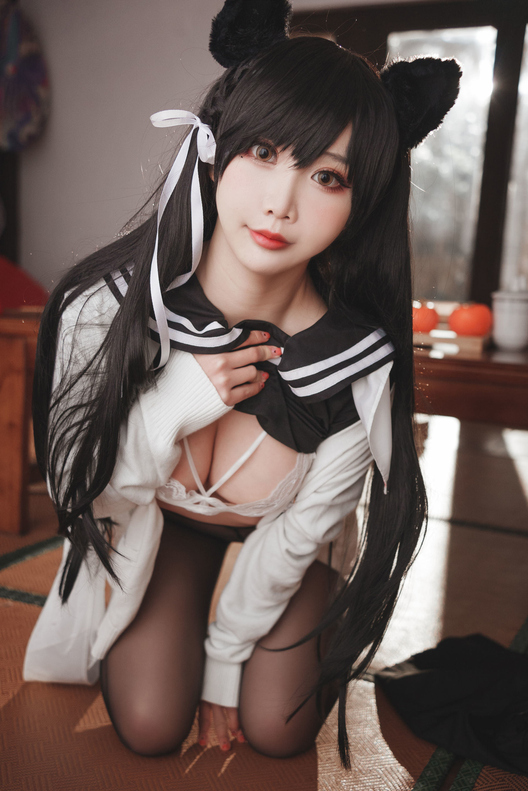 Net hồng Coser ảnh chân dung] Coser dễ thương phổ biến Mian Bing Xian Er - Ai Dang JK2