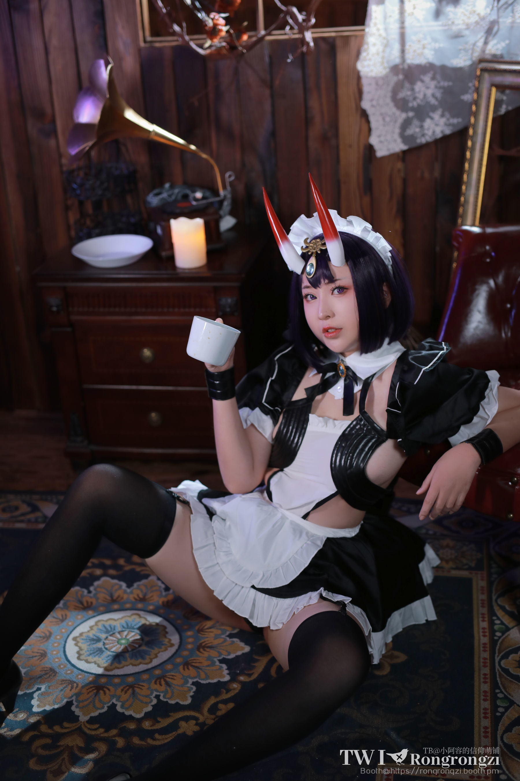 ネット有名人COSER写真] シャオロンツーグググ - 酒吞童子のメイド