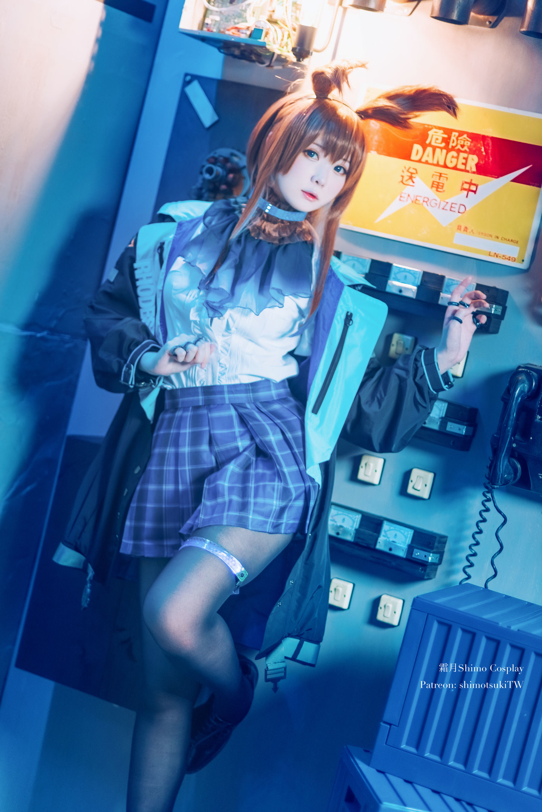 網紅COSER寫真] 微博妹紙霜月shimo - 明日方舟 阿米娅