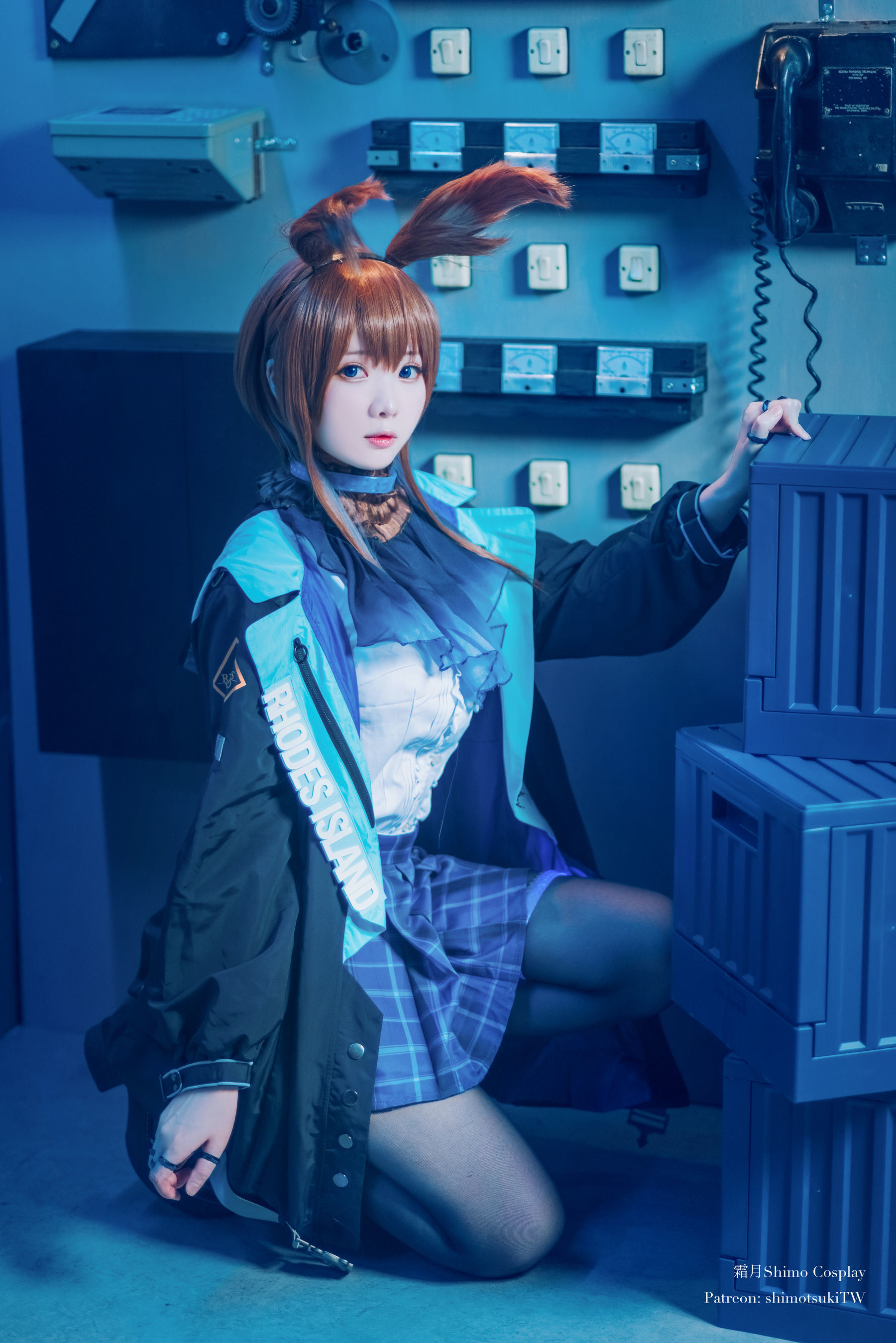 網紅COSER寫真] 微博妹紙霜月shimo - 明日方舟 阿米娅
