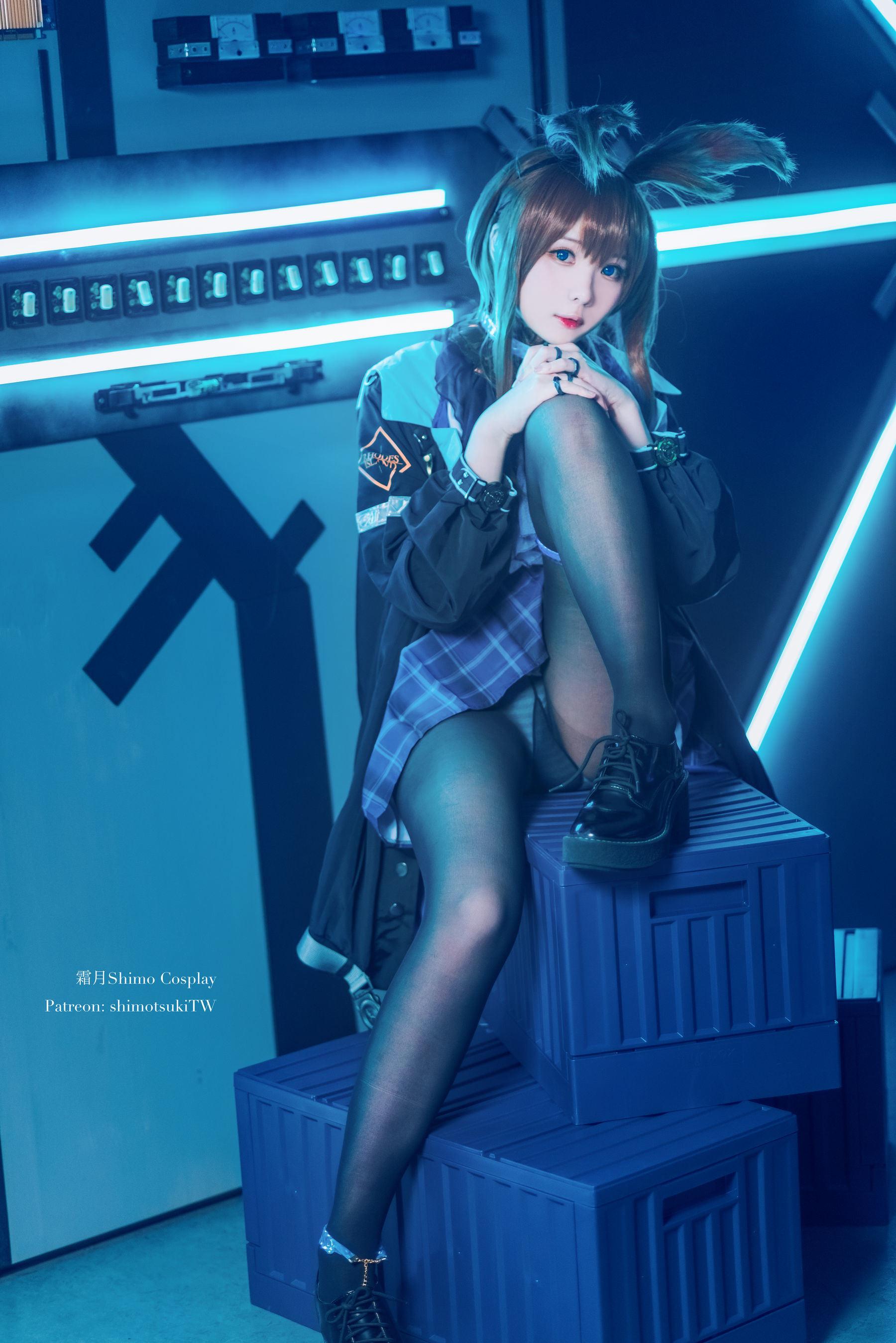 網紅COSER寫真] 微博妹紙霜月shimo - 明日方舟 阿米娅