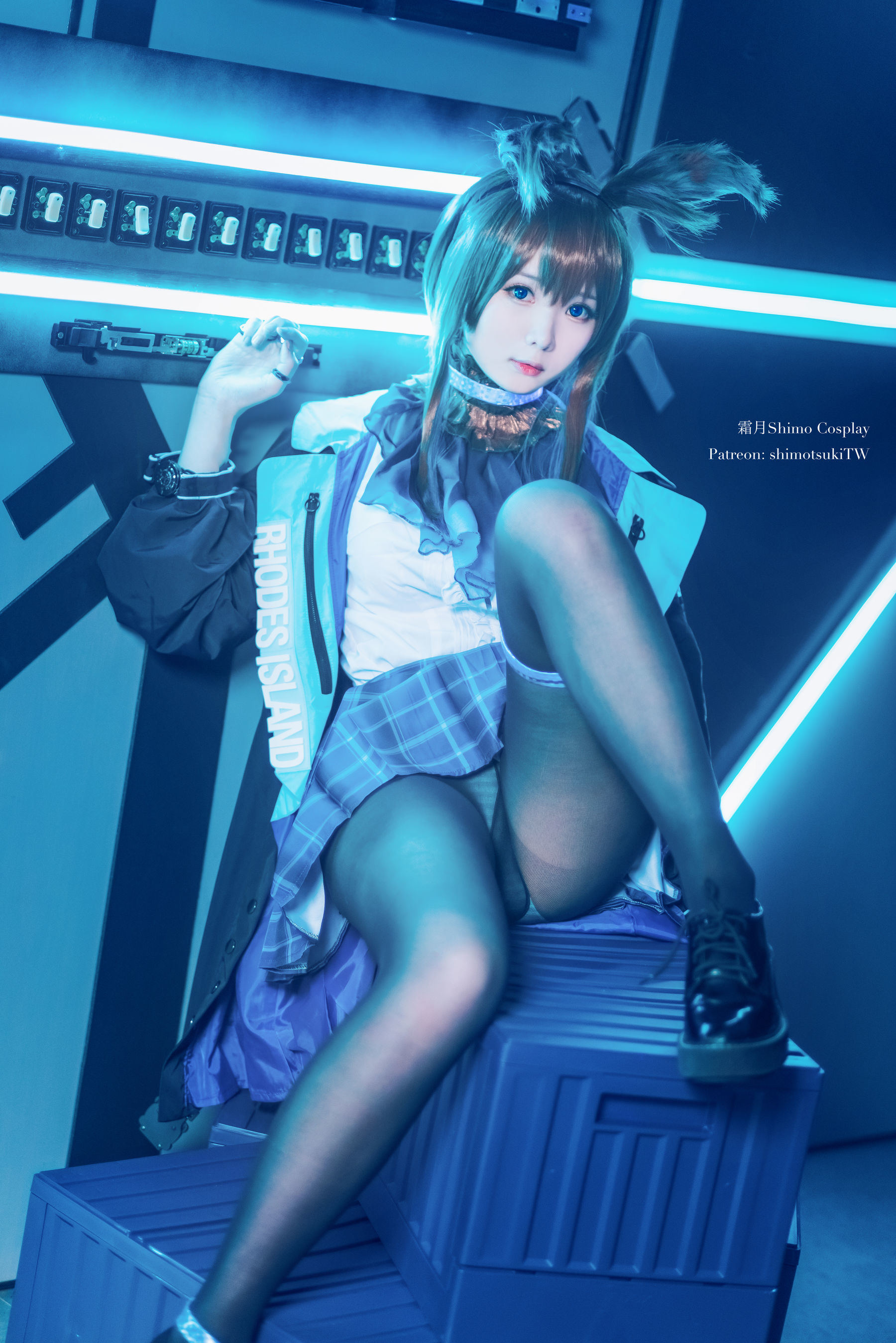 網紅COSER寫真] 微博妹紙霜月shimo - 明日方舟 阿米娅