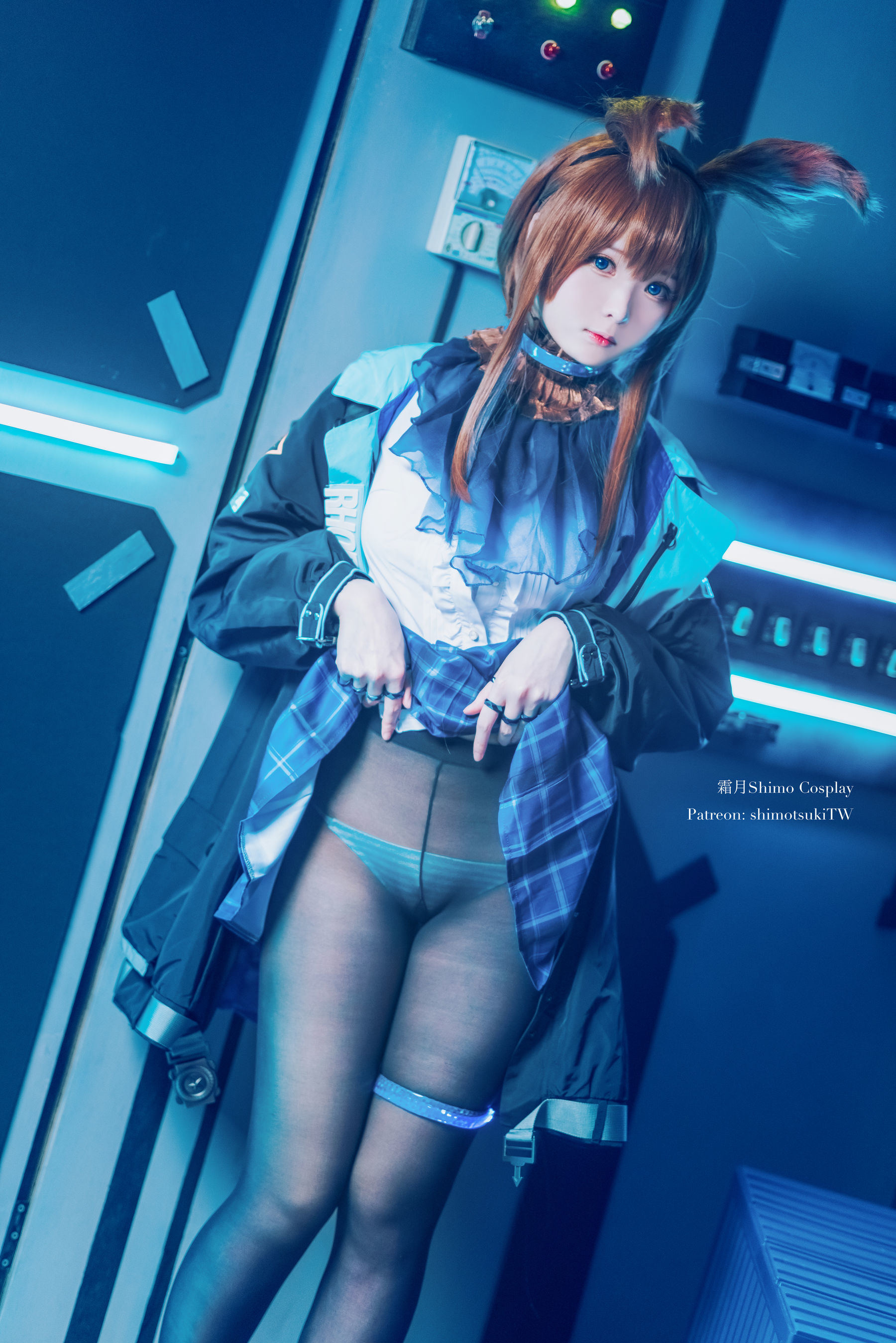 網紅COSER寫真] 微博妹紙霜月shimo - 明日方舟 阿米娅