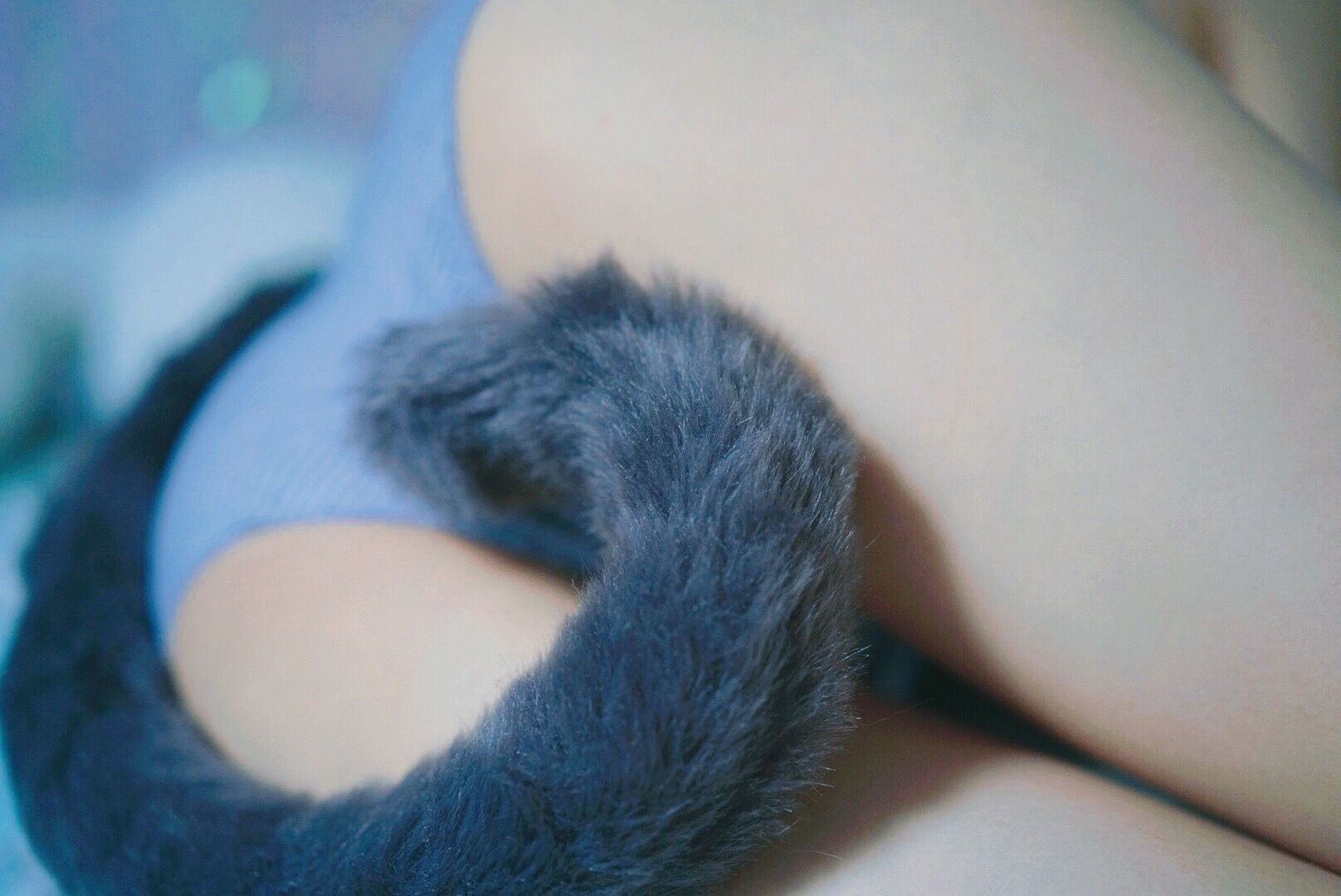 Internet Celebrity Coser Photobook] Cute Girl Yan Jiang Great Demon King w - Gray Tail Cat Series