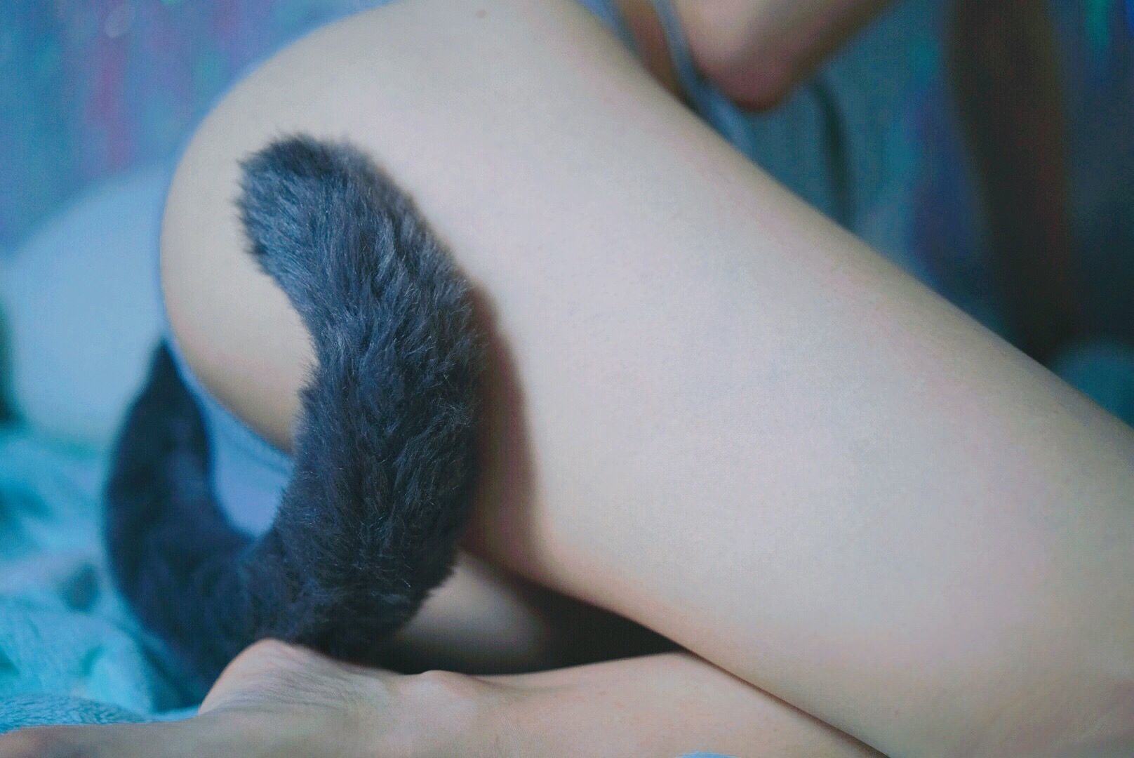 Internet Celebrity Coser Photobook] Cute Girl Yan Jiang Great Demon King w - Gray Tail Cat Series