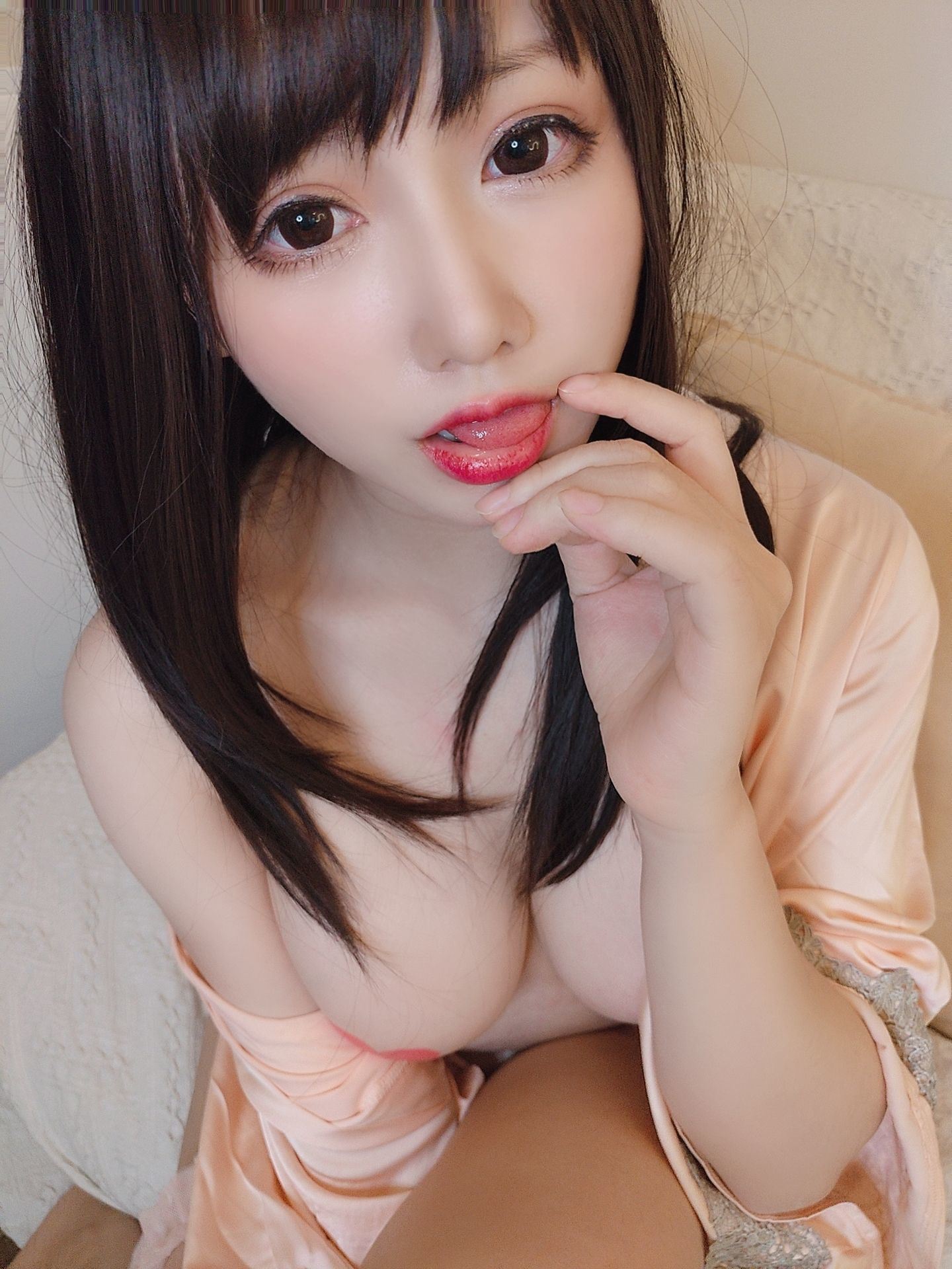 ネット紅人COSER写真] 萌え系Nyako喵子 - 妄想彼女との同棲生活 之 2組の居家睡衣シリーズ