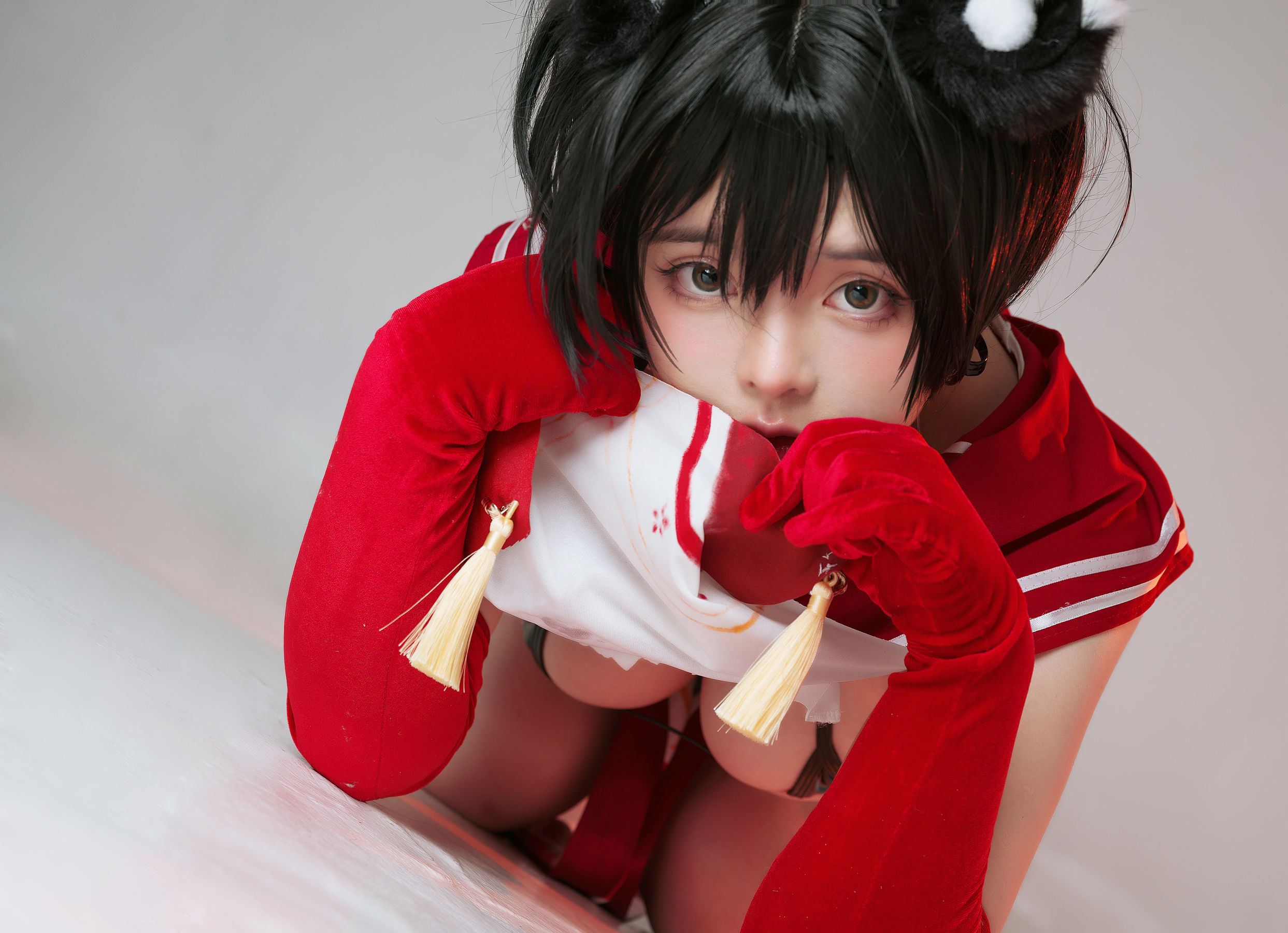 Ảnh Coser Nổi Tiếng Mạng] Ninja A Chai Chai Ảnh - Tsubaki