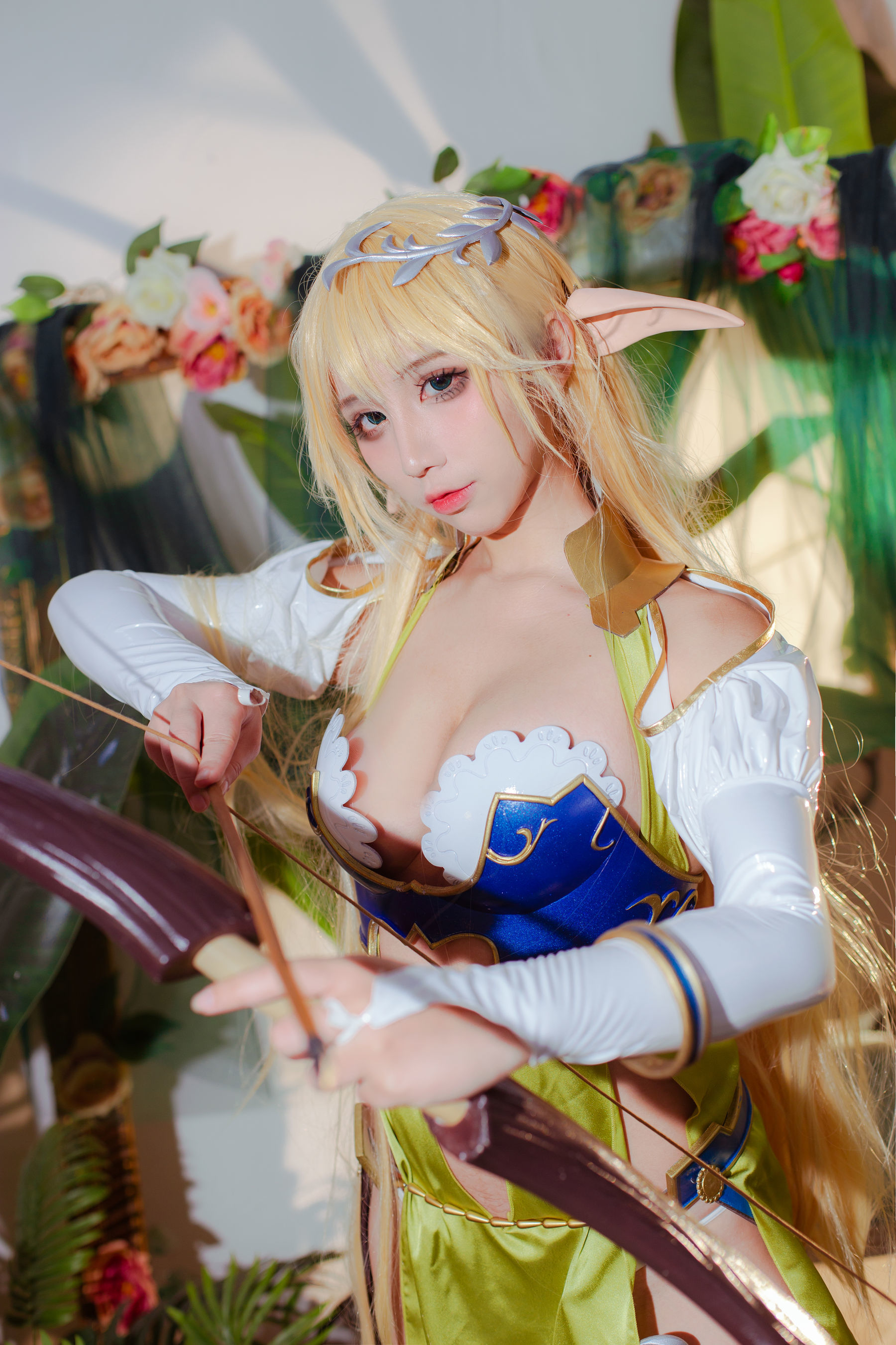 Internet Celebrity COSER Photobook] Anime Blogger Jiu Qu Jean - Elf Village