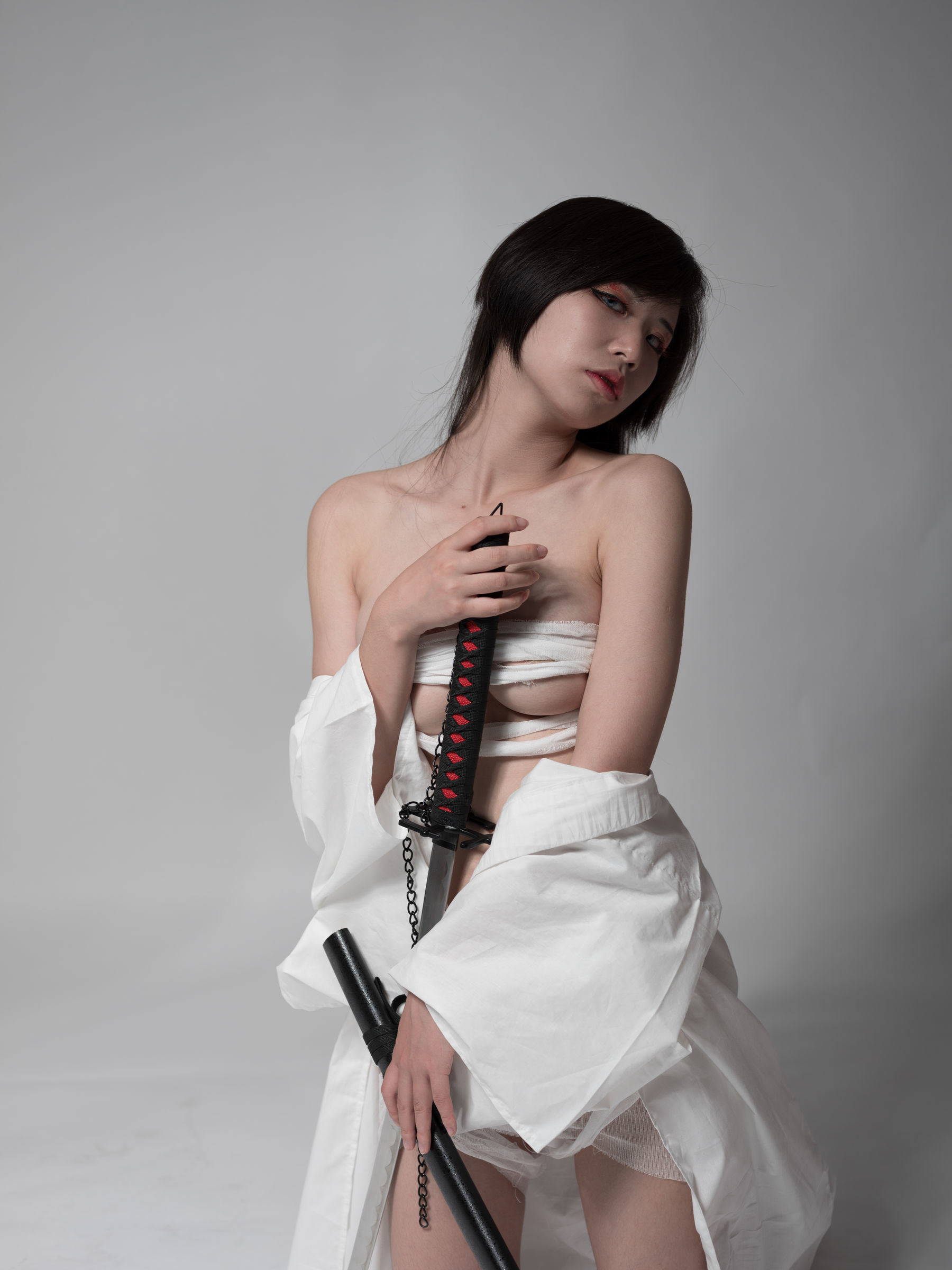 Internet Celebrity Coser Photobook] Anime Blogger Ai Laoshi_PhD - Restraint