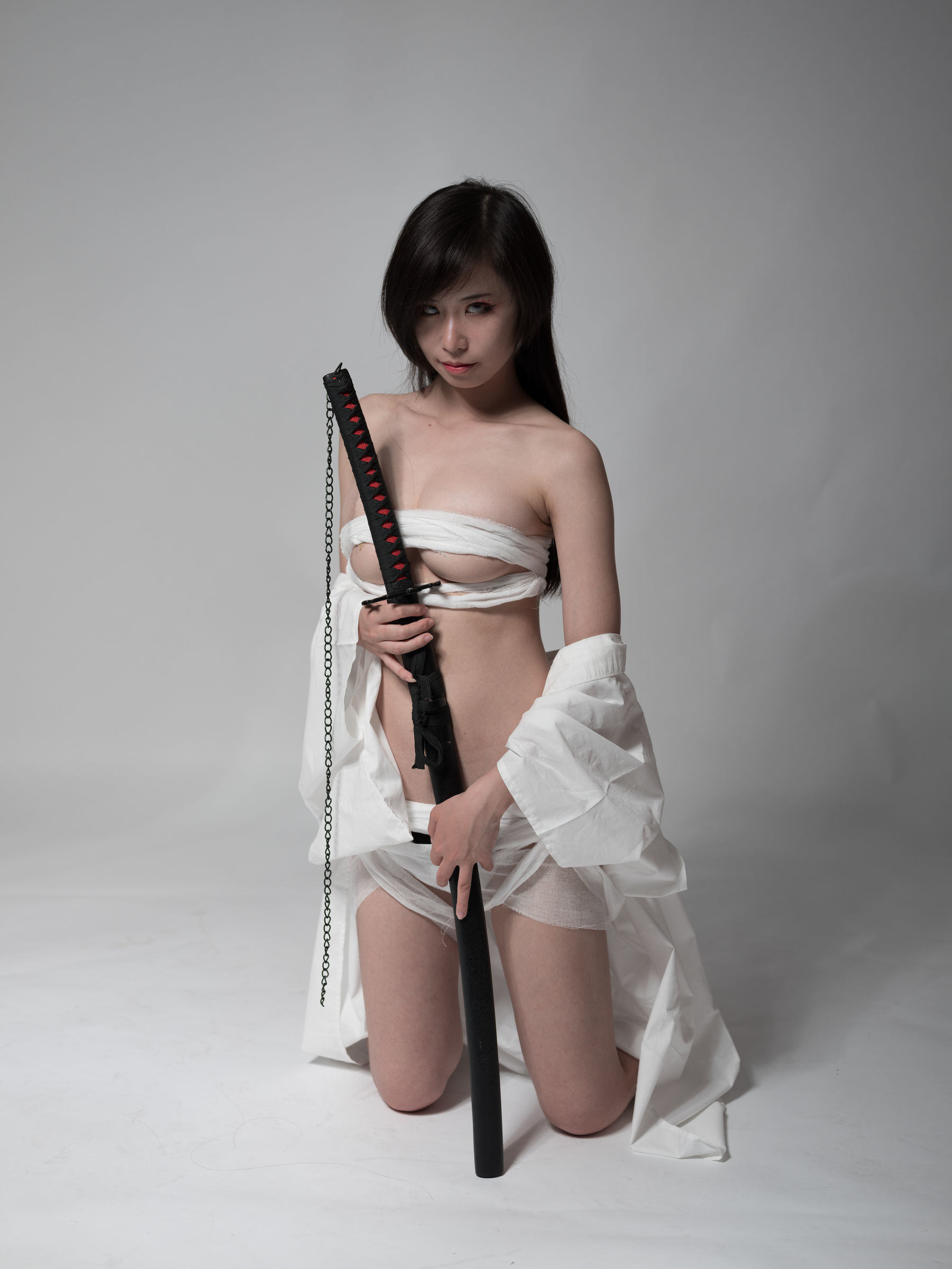 Internet Celebrity Coser Photobook] Anime Blogger Ai Laoshi_PhD - Restraint