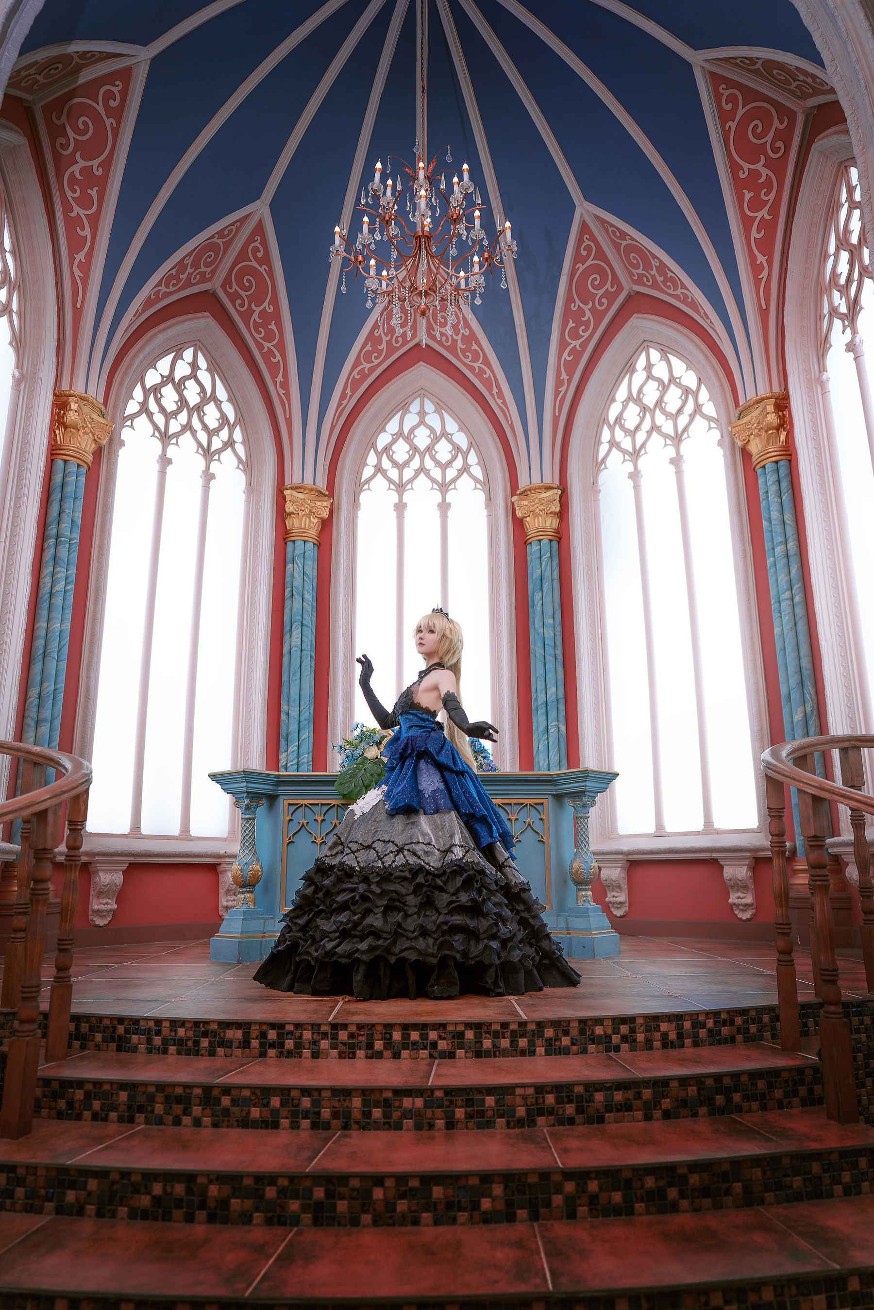 ネットレッド COSER 写真] アニメブロガー アパオ も ウサギ娘 - ジャンヌ・ダルク ウェディングドレス