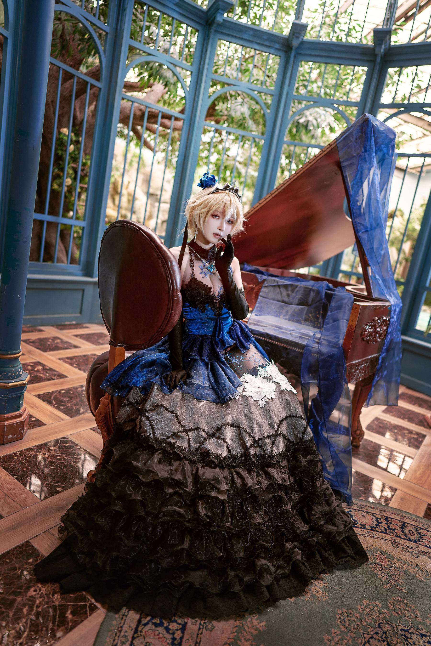 ネットレッド COSER 写真] アニメブロガー アパオ も ウサギ娘 - ジャンヌ・ダルク ウェディングドレス