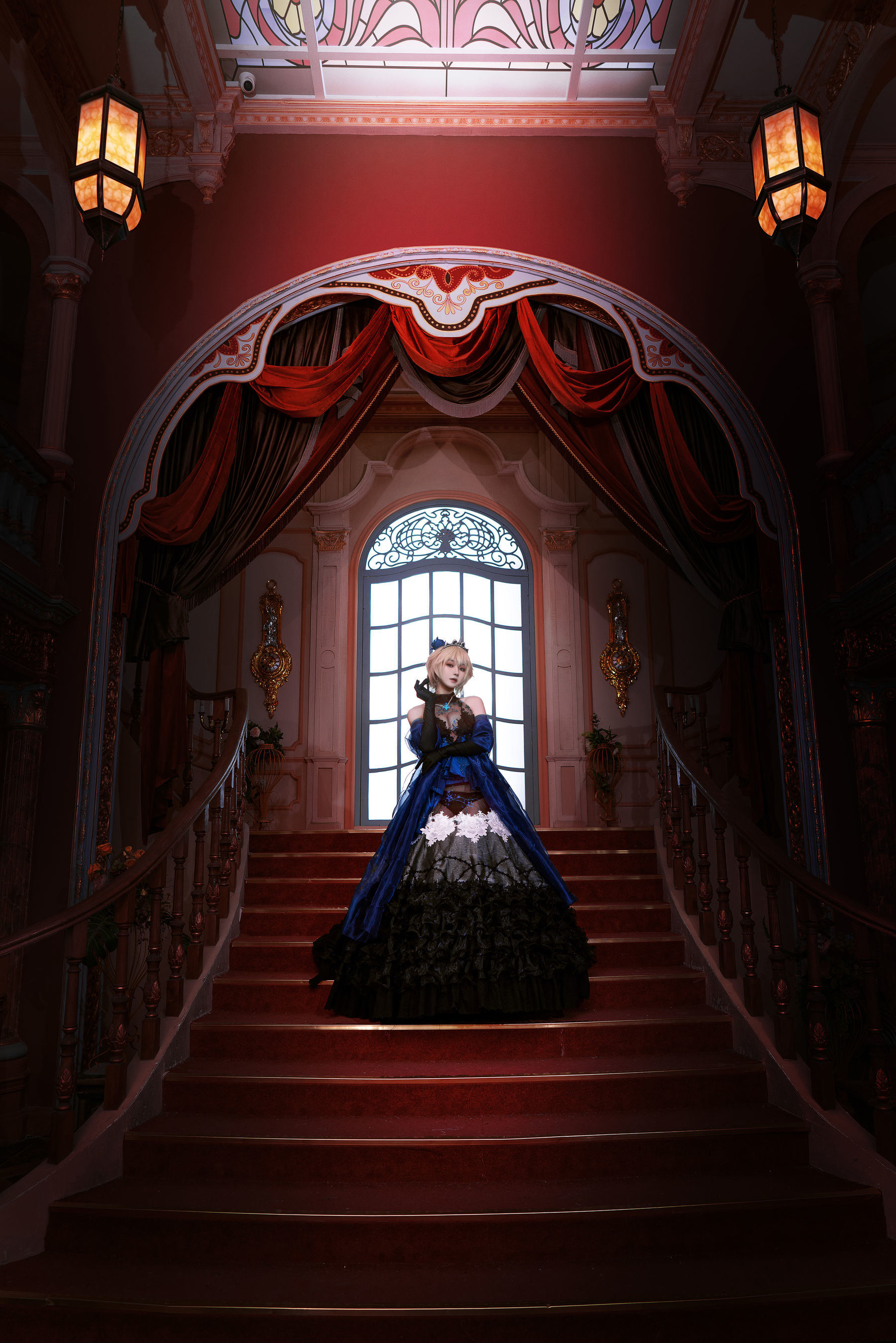 ネットレッド COSER 写真] アニメブロガー アパオ も ウサギ娘 - ジャンヌ・ダルク ウェディングドレス