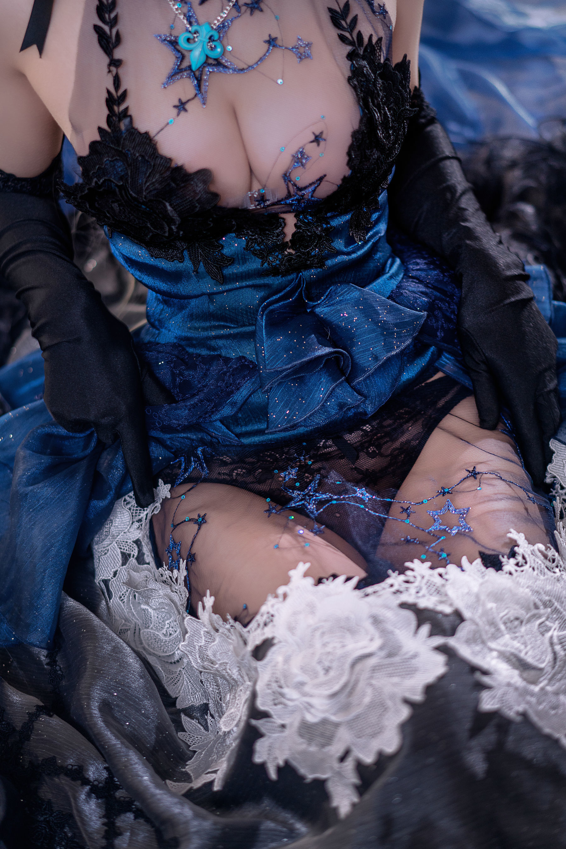 ネットレッド COSER 写真] アニメブロガー アパオ も ウサギ娘 - ジャンヌ・ダルク ウェディングドレス