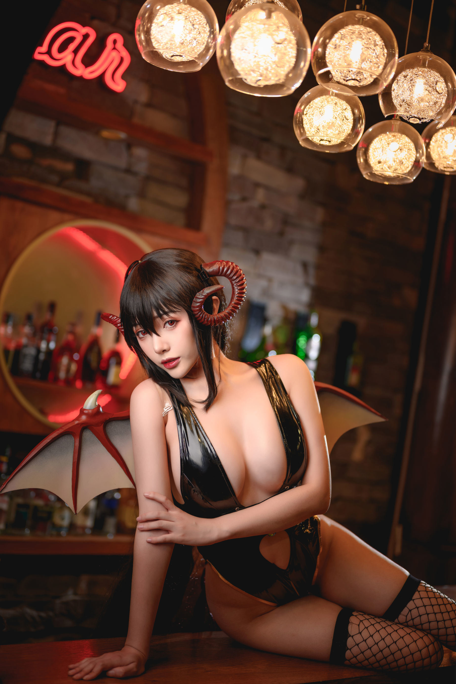 網紅COSER寫真] 動漫博主雯妹 - 惡魔大鳳