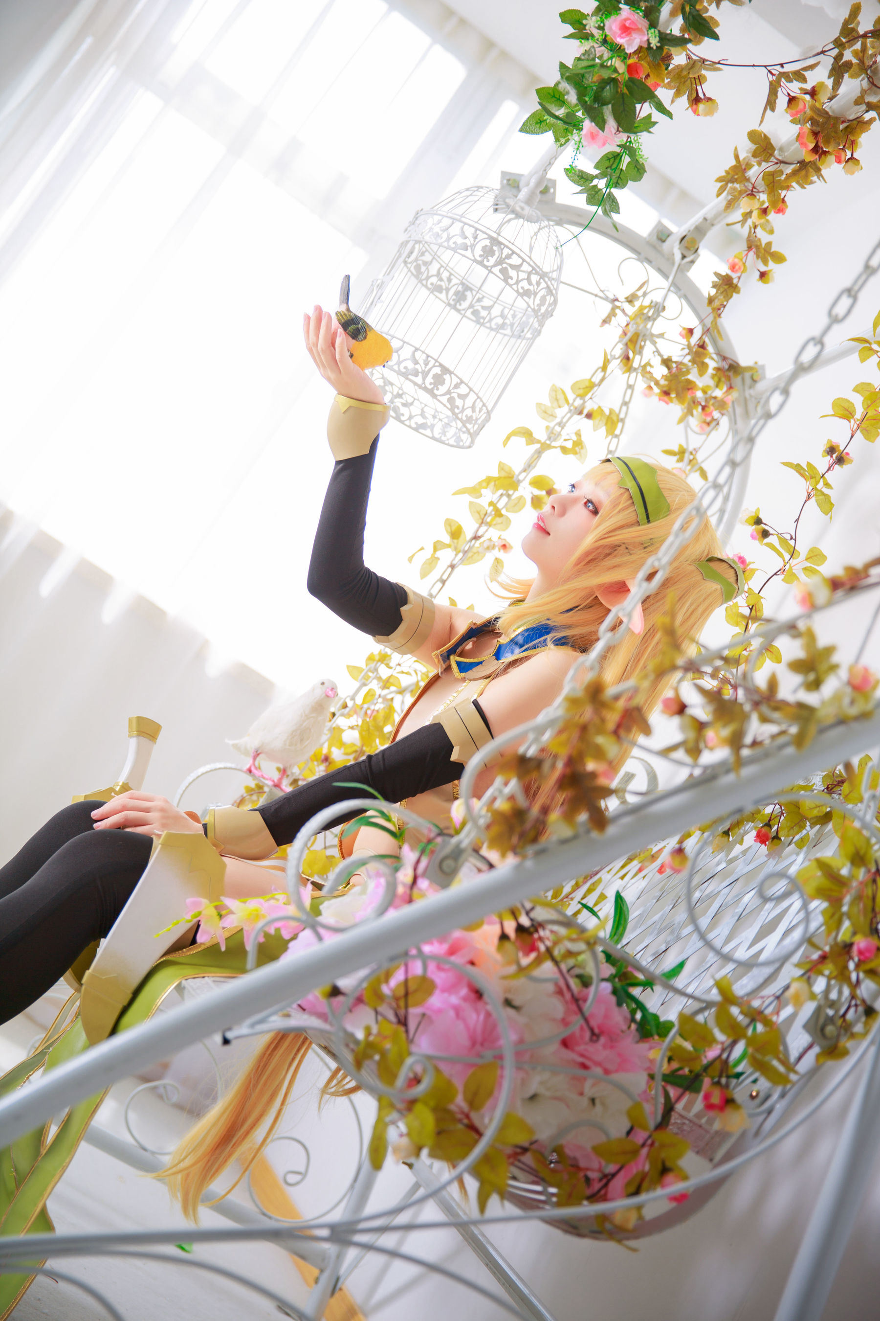 Internet Celebrity Coser Photobook] Anime Blogger G44 Will Not Get Hurt - Elf Village