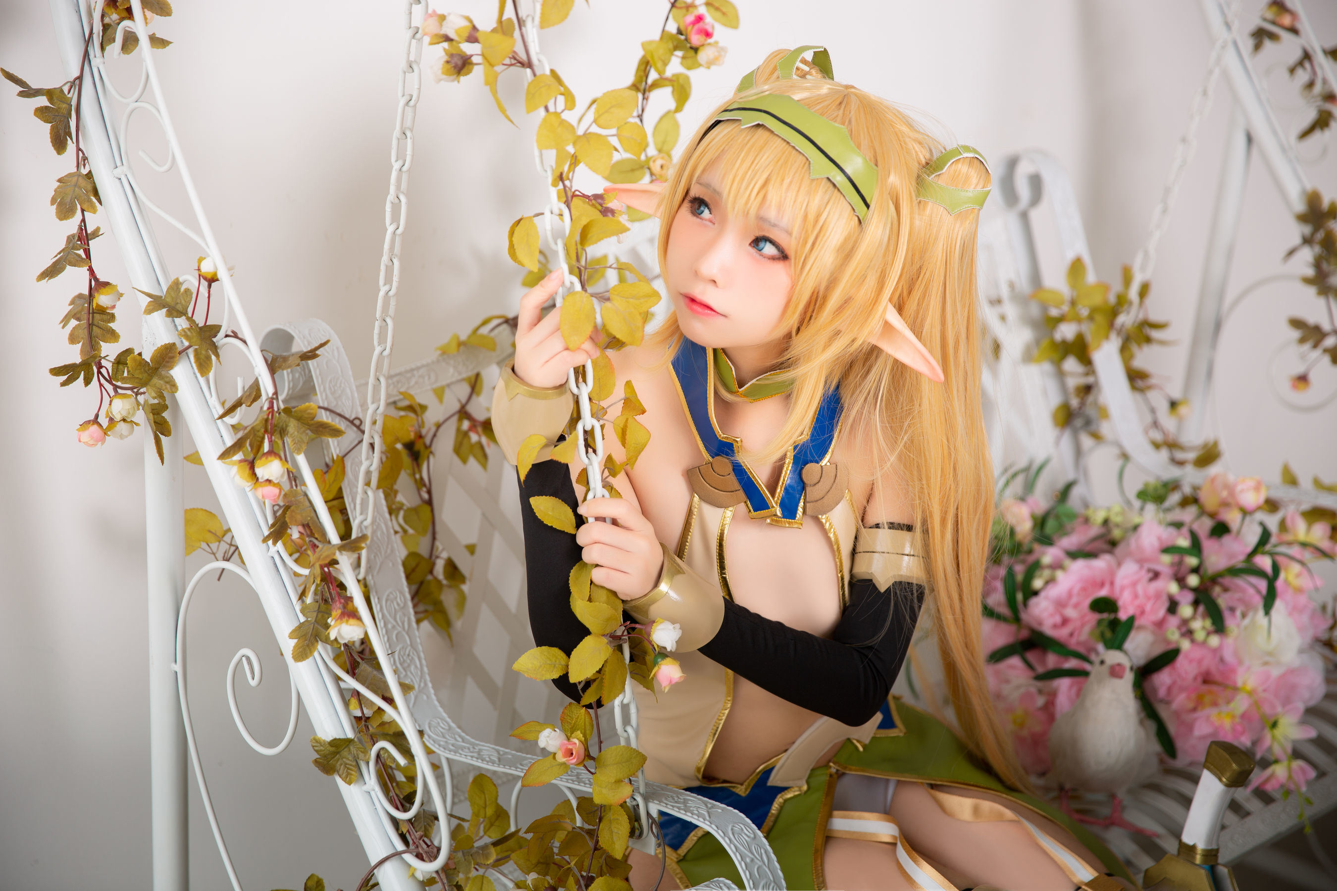 Internet Celebrity Coser Photobook] Anime Blogger G44 Will Not Get Hurt - Elf Village
