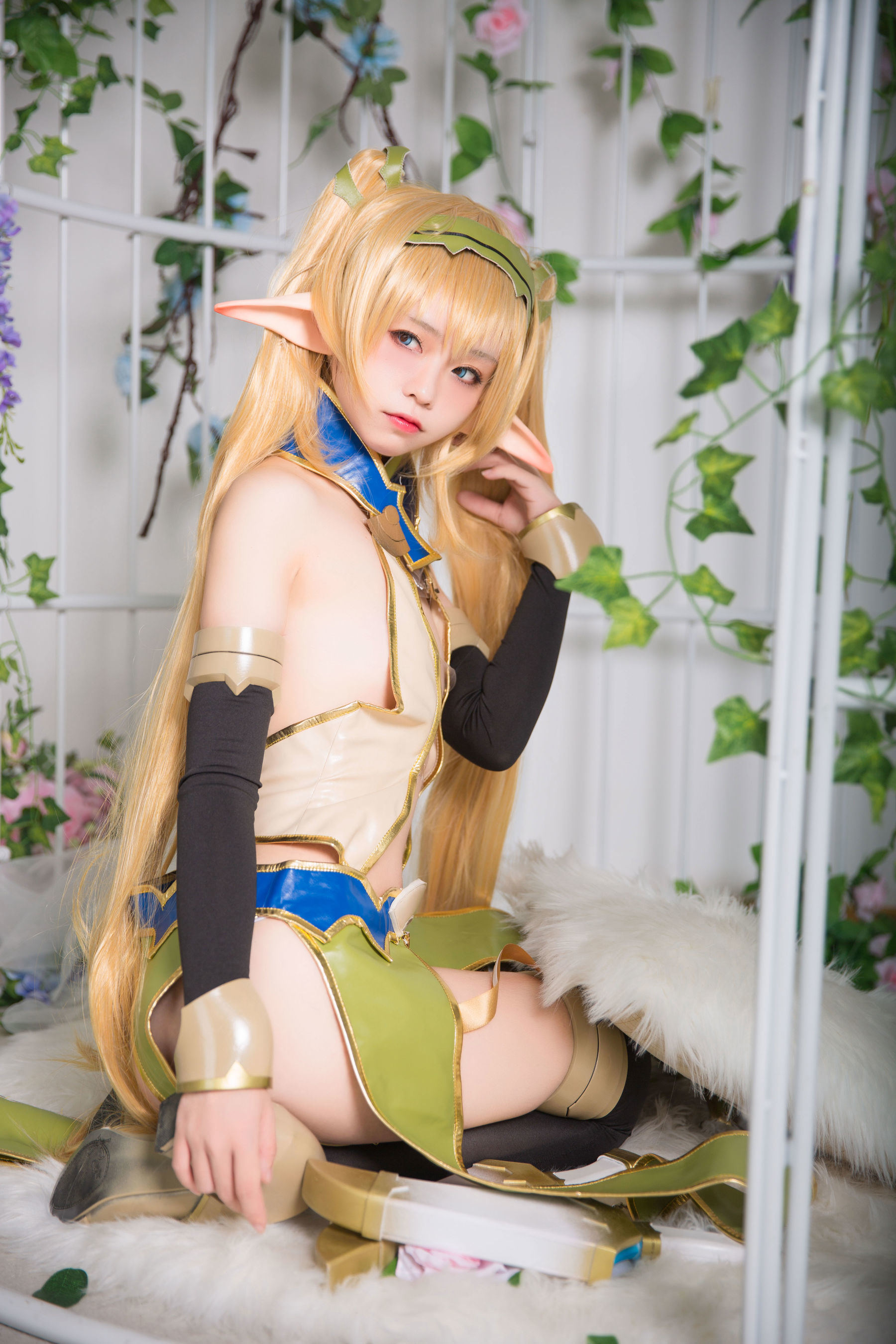 Internet Celebrity Coser Photobook] Anime Blogger G44 Will Not Get Hurt - Elf Village