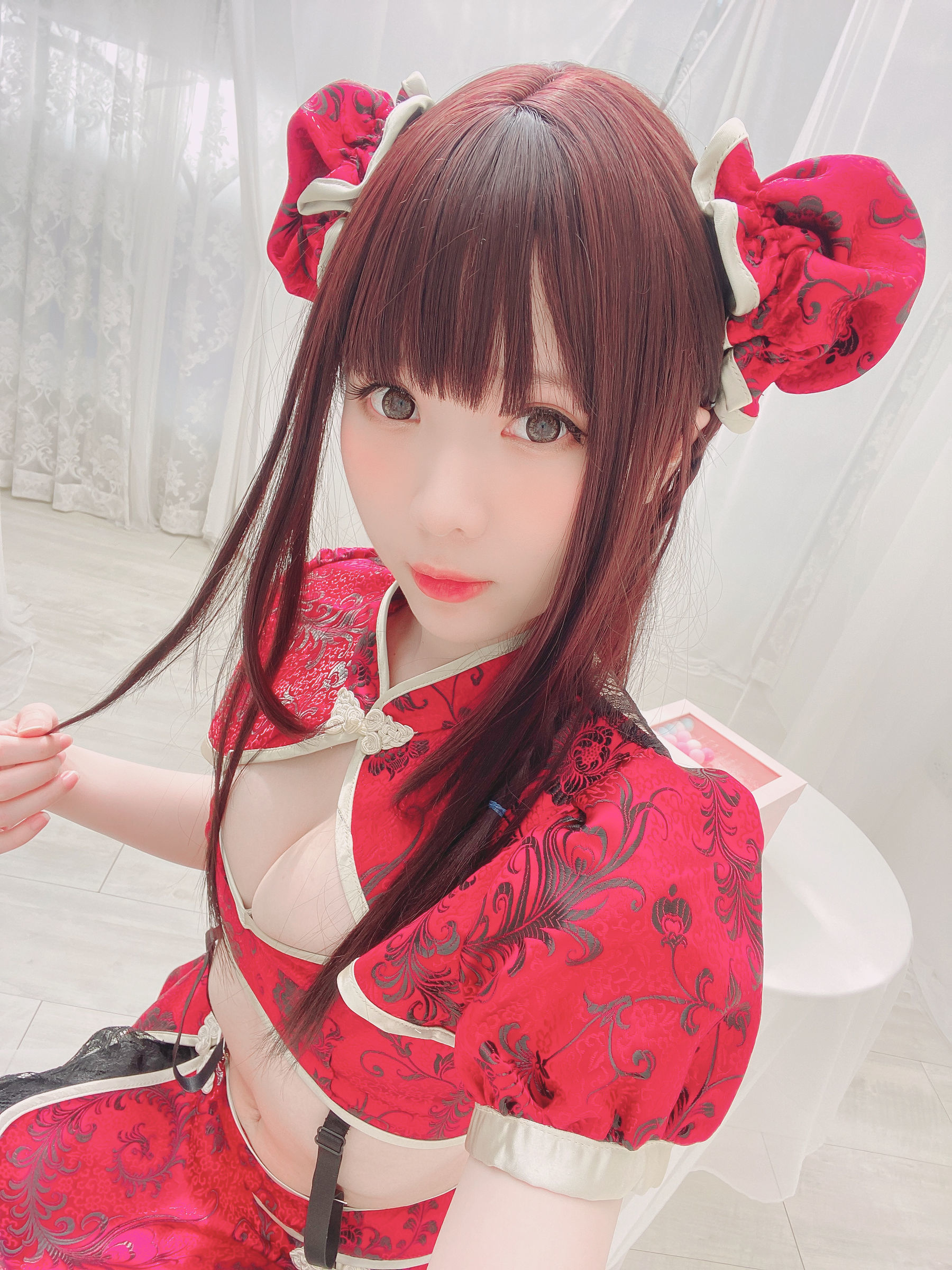 Netizen COSER Bộ ảnh] Weibo Cô gái Sương Nguyệt Shimo - Trung Hoa Nương