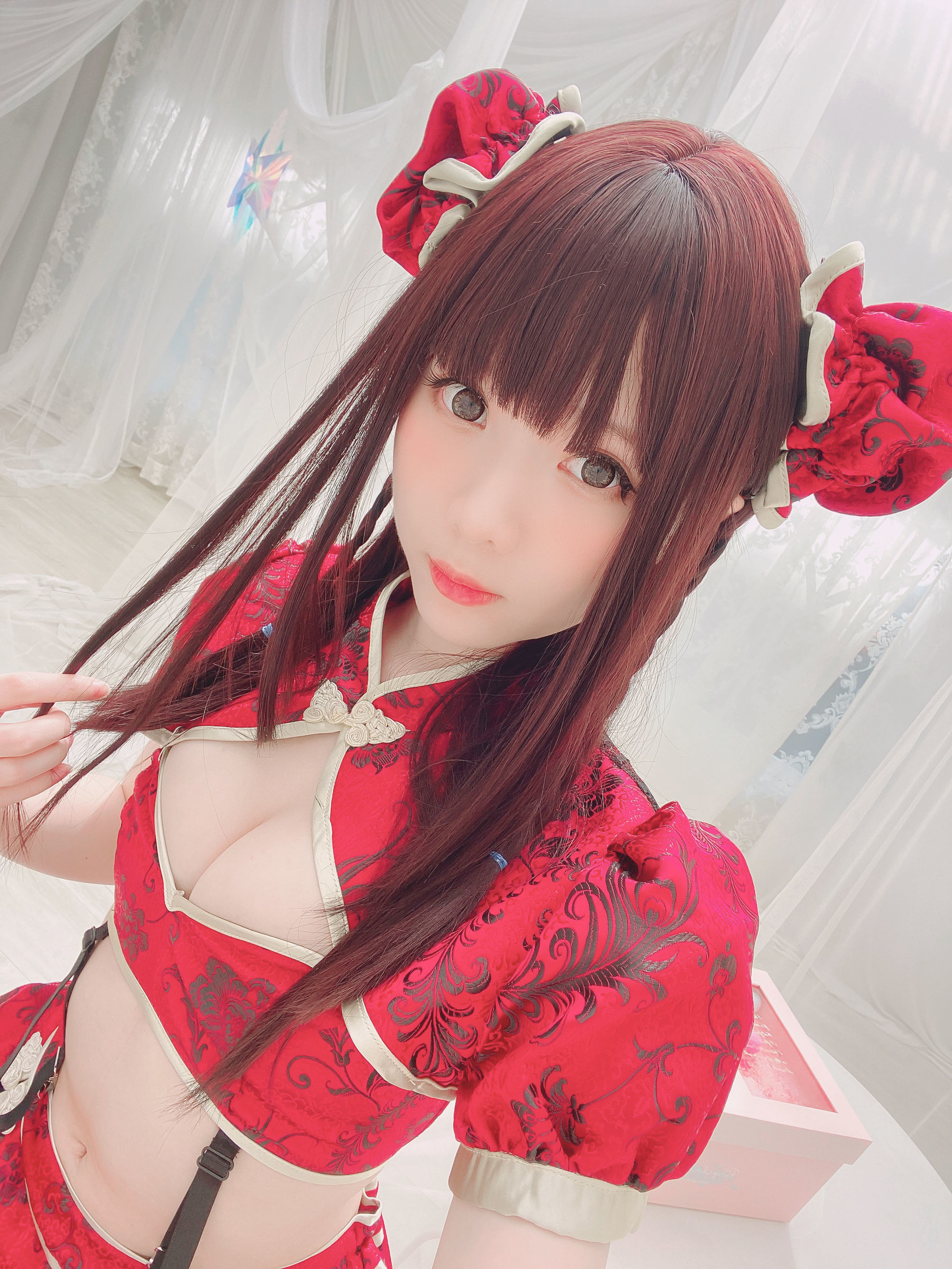 Netizen COSER Bộ ảnh] Weibo Cô gái Sương Nguyệt Shimo - Trung Hoa Nương