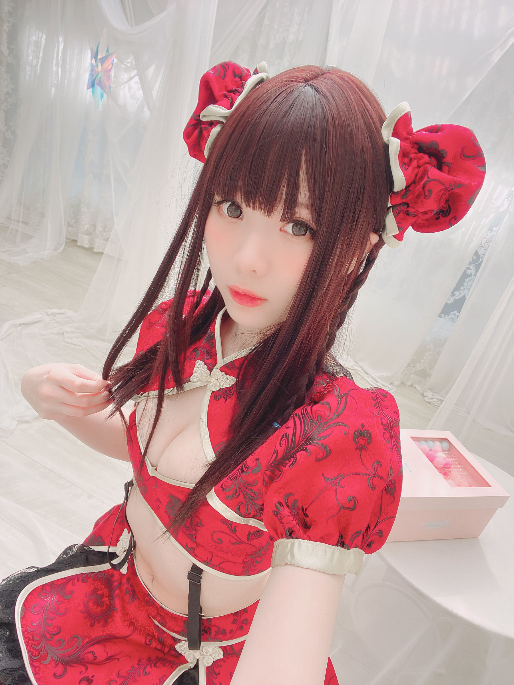 Netizen COSER Bộ ảnh] Weibo Cô gái Sương Nguyệt Shimo - Trung Hoa Nương