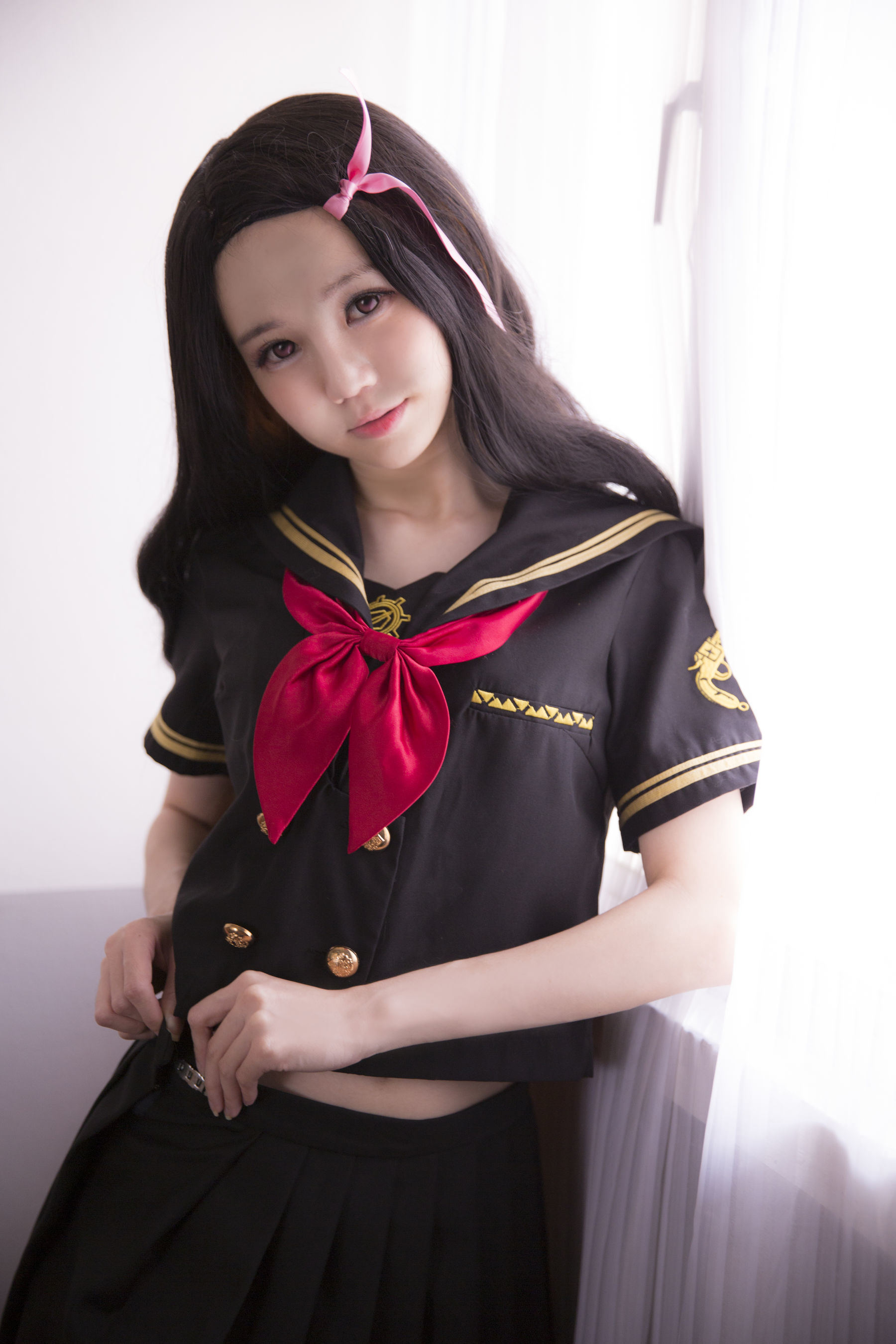 網紅COSER寫真] 莎莉·朵拉斯諾 - 禰豆子 學校