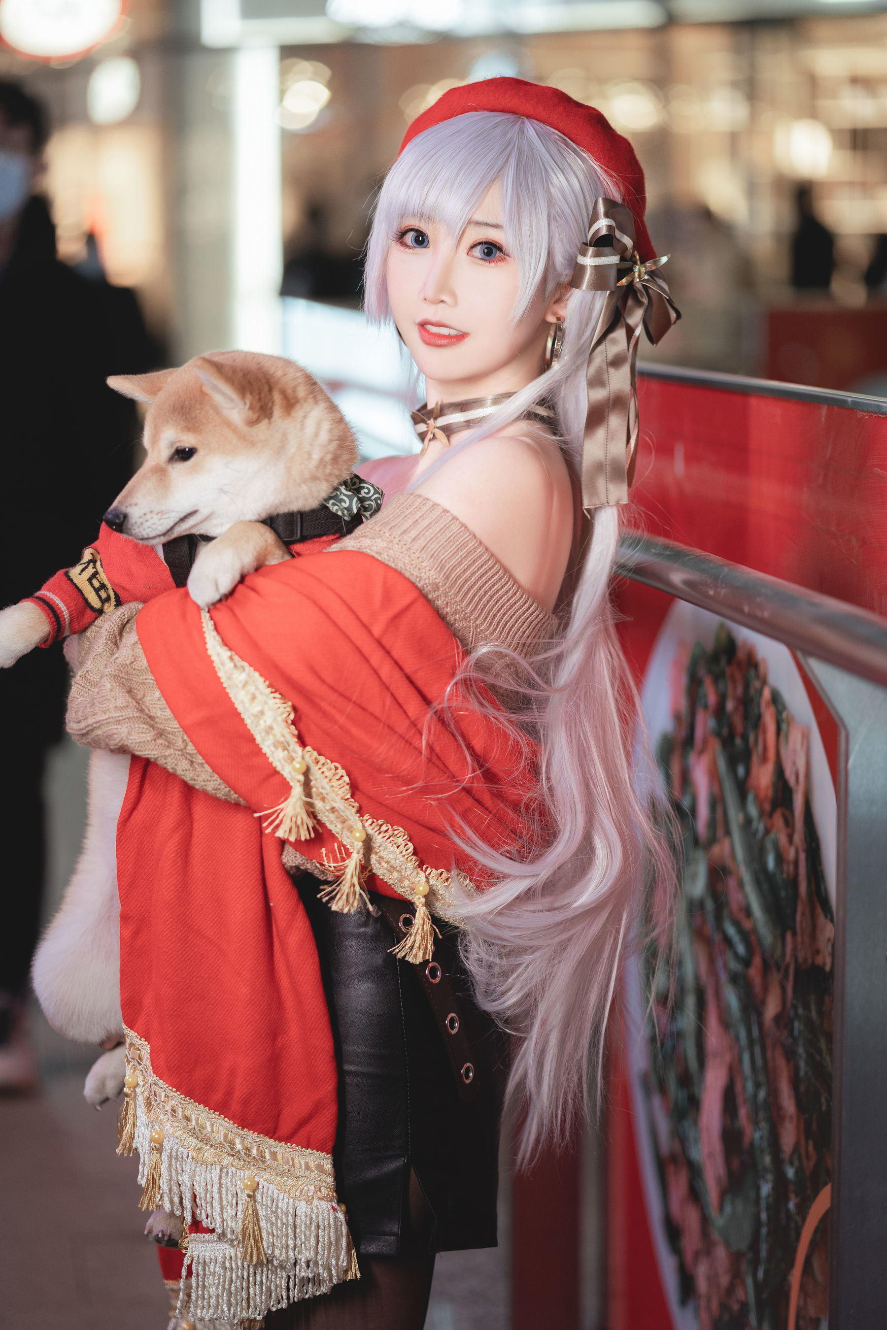 Internet Celebrity Coser Photobook] Cute Popular Coser Mianbing Xianer - Christmas Befa