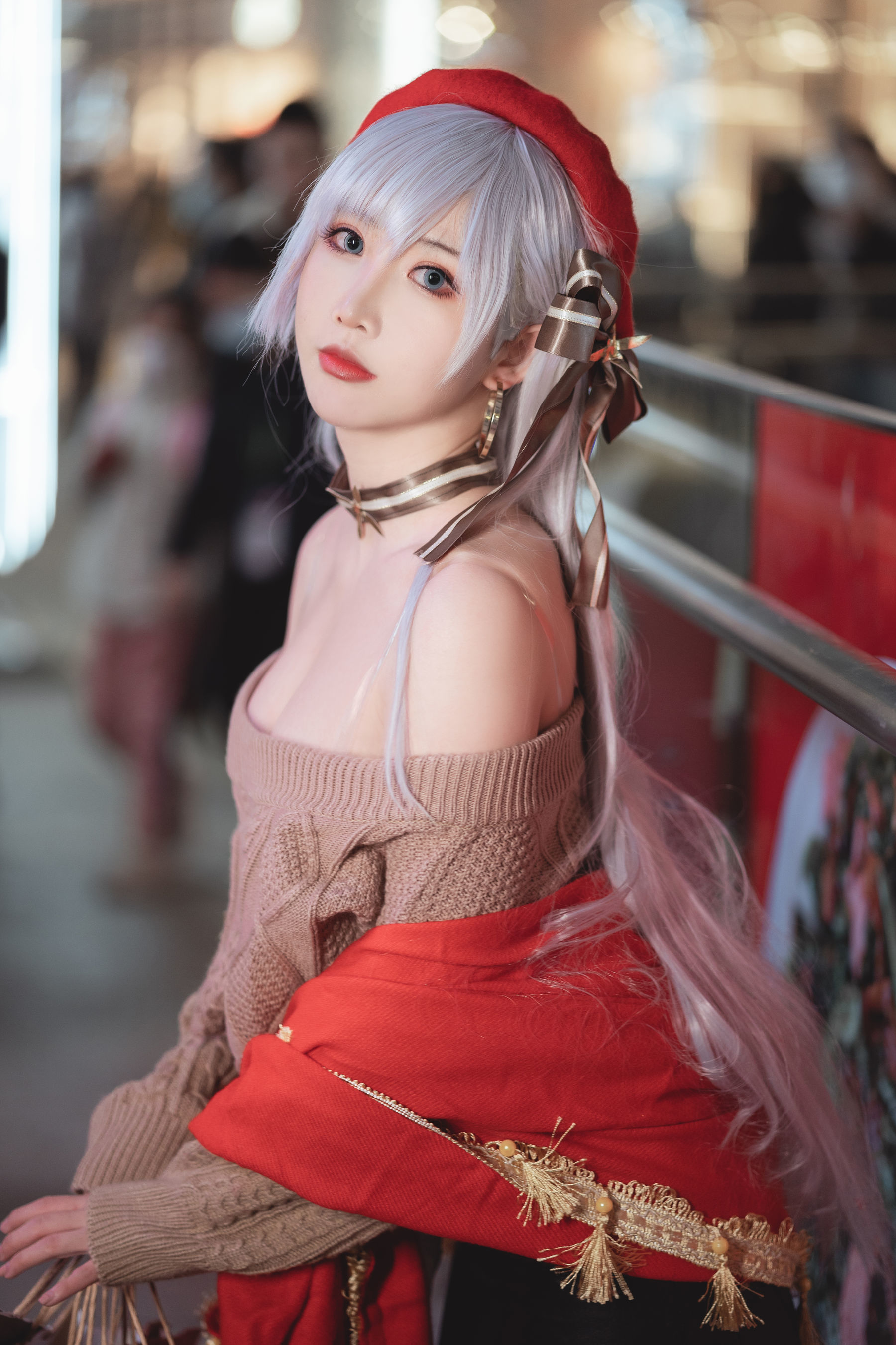 Internet Celebrity Coser Photobook] Cute Popular Coser Mianbing Xianer - Christmas Befa