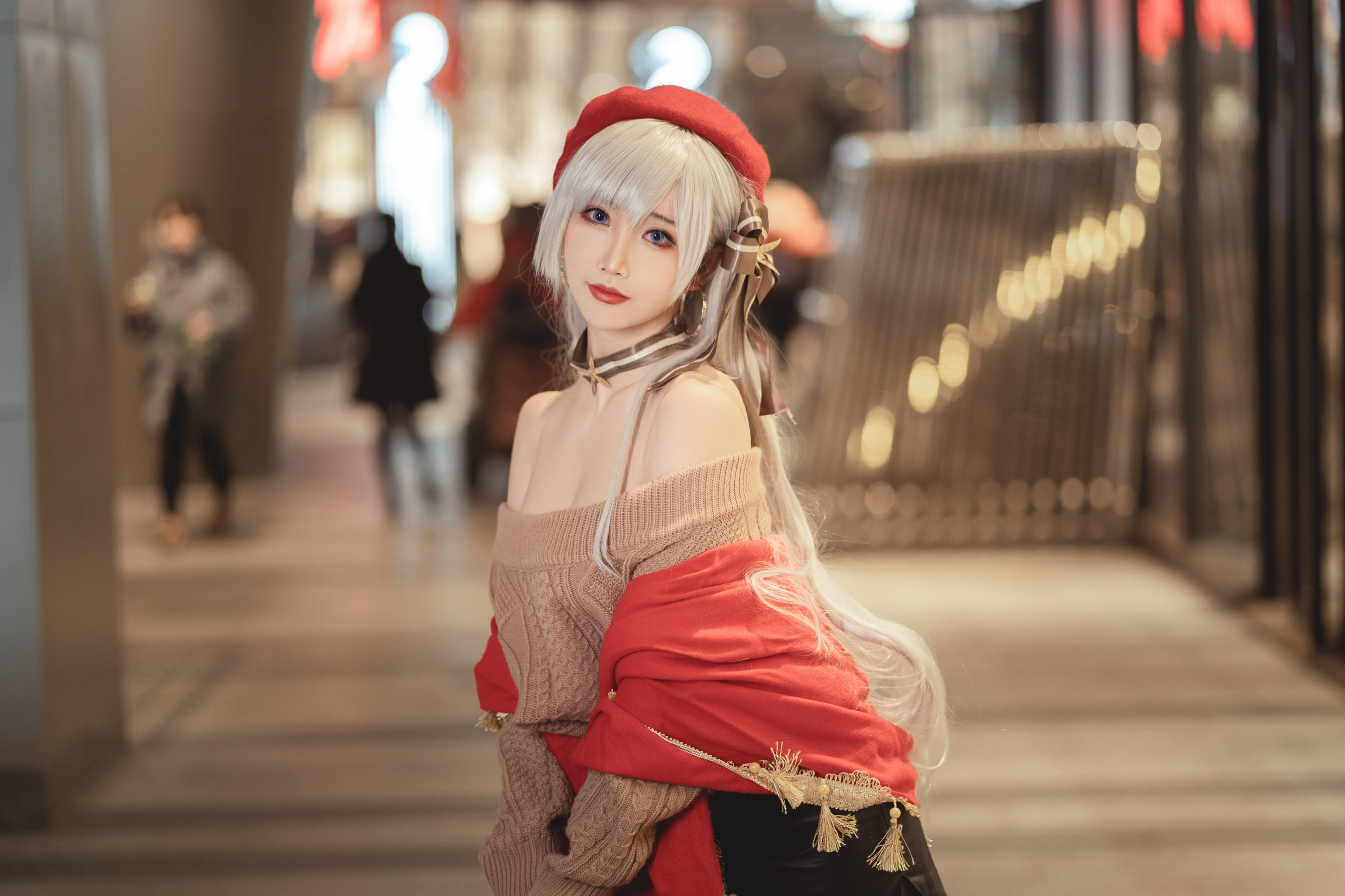 Internet Celebrity Coser Photobook] Cute Popular Coser Mianbing Xianer - Christmas Befa