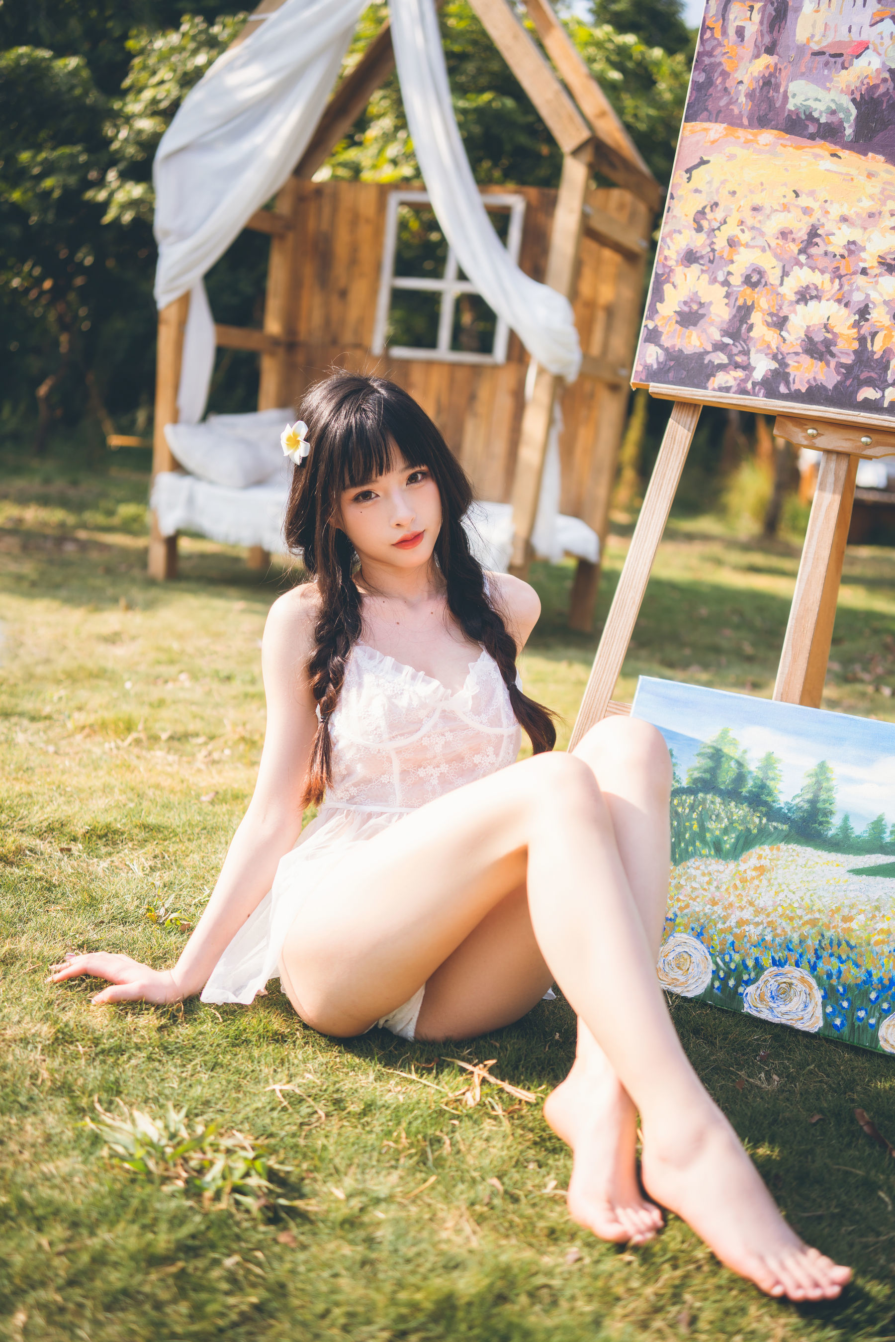 Internet Celebrity COSER Photo Album] Stunner Shimizu Yuno - Pastoral Fresh Style 01