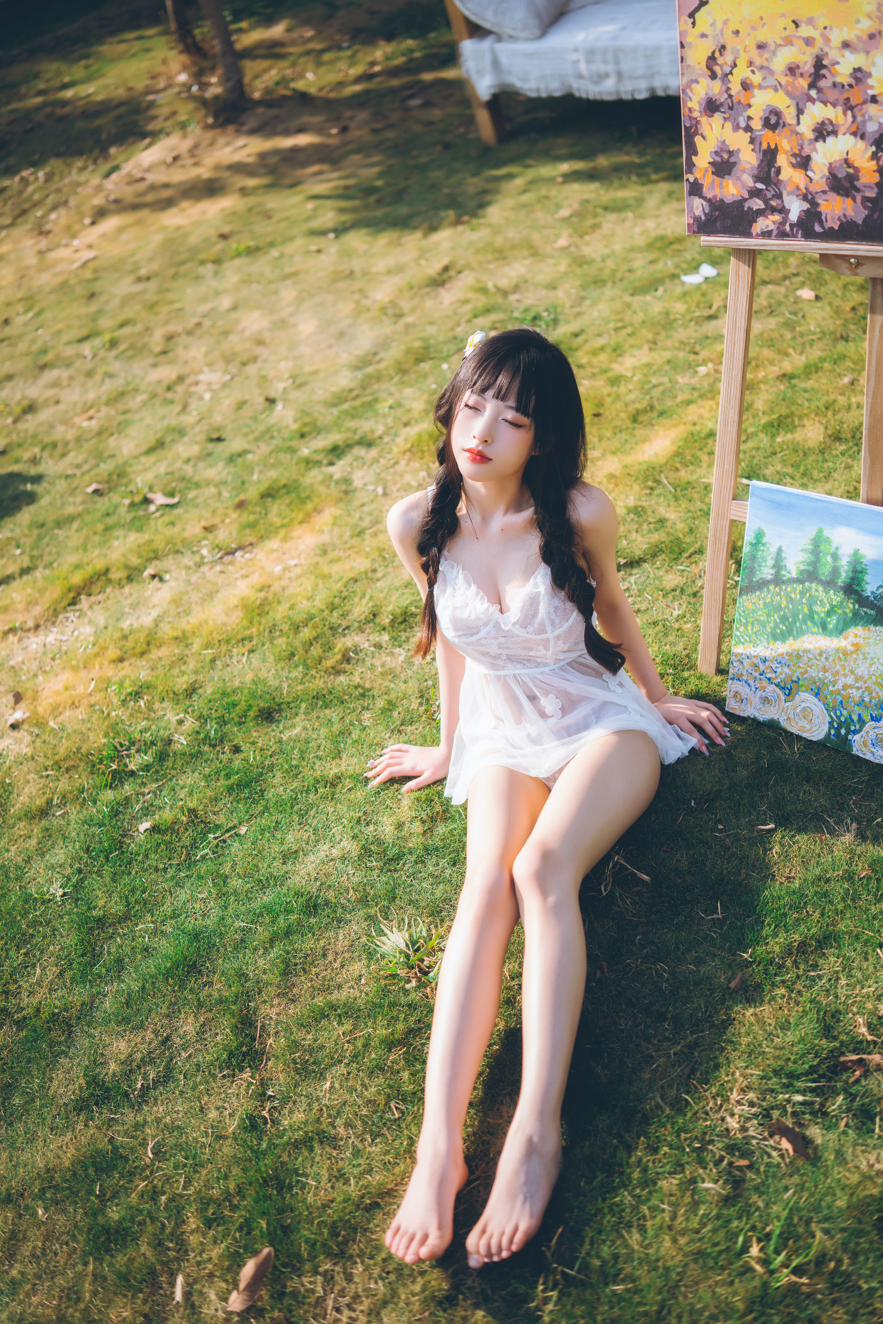 Internet Celebrity COSER Photo Album] Stunner Shimizu Yuno - Pastoral Fresh Style 01