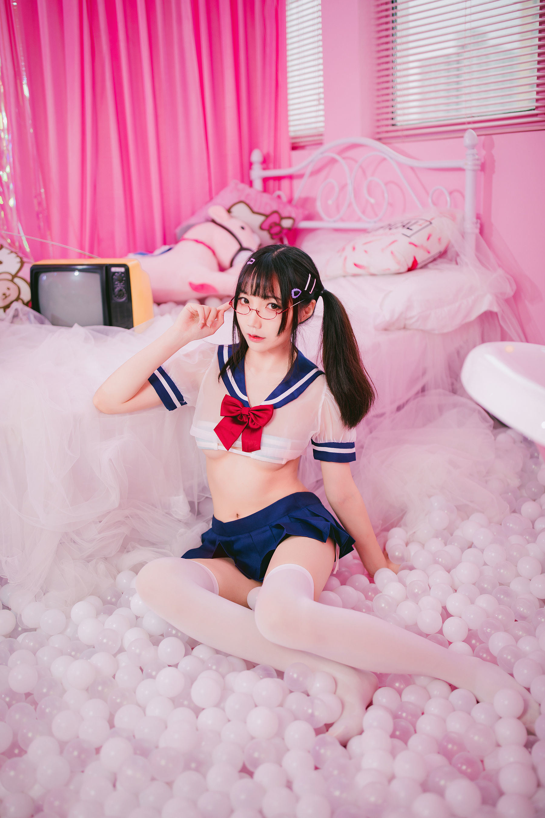 ネット有名人 COSER 写真] ロリータ福利 真央（Mao） - JK
