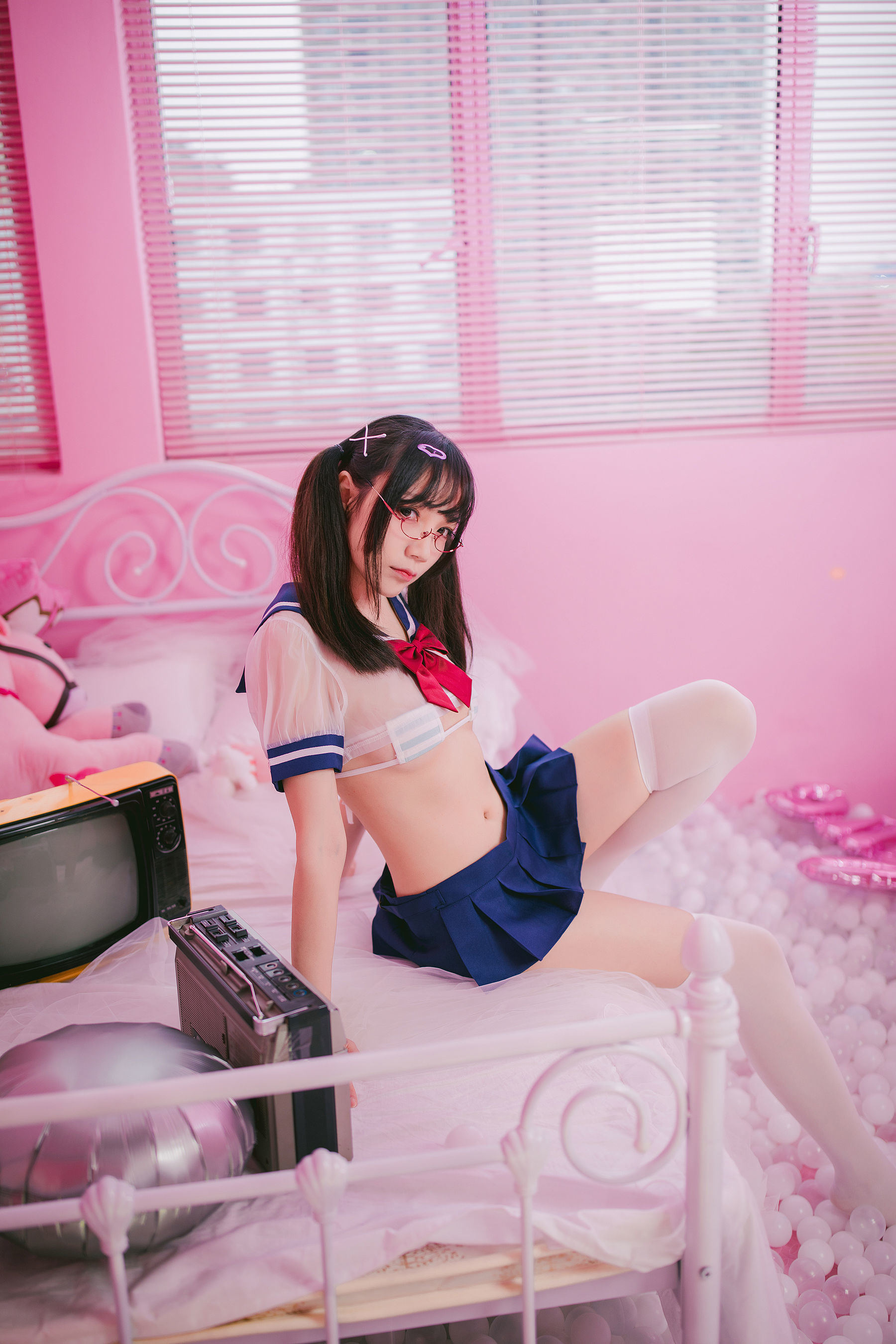 ネット有名人 COSER 写真] ロリータ福利 真央（Mao） - JK