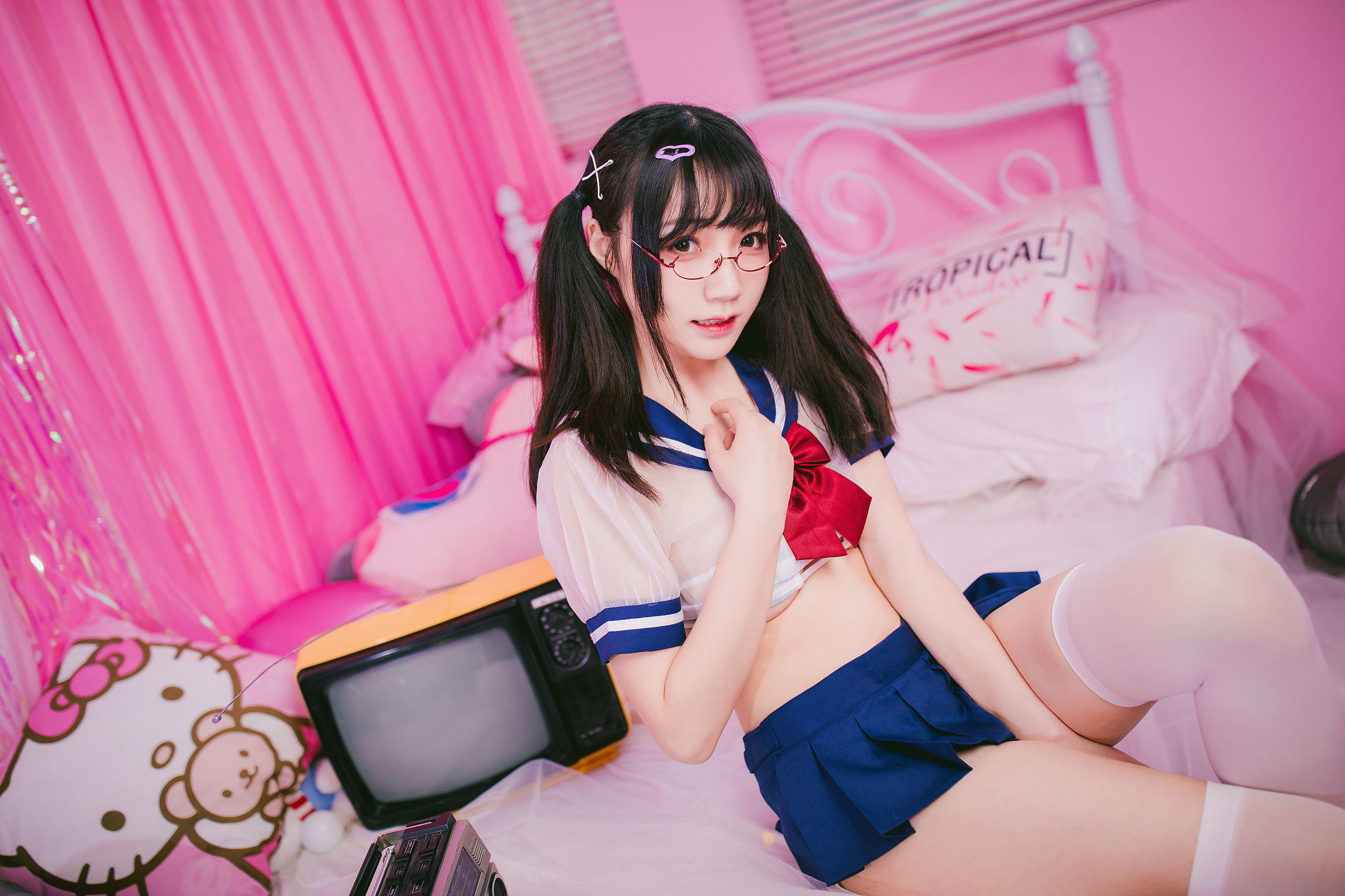 ネット有名人 COSER 写真] ロリータ福利 真央（Mao） - JK