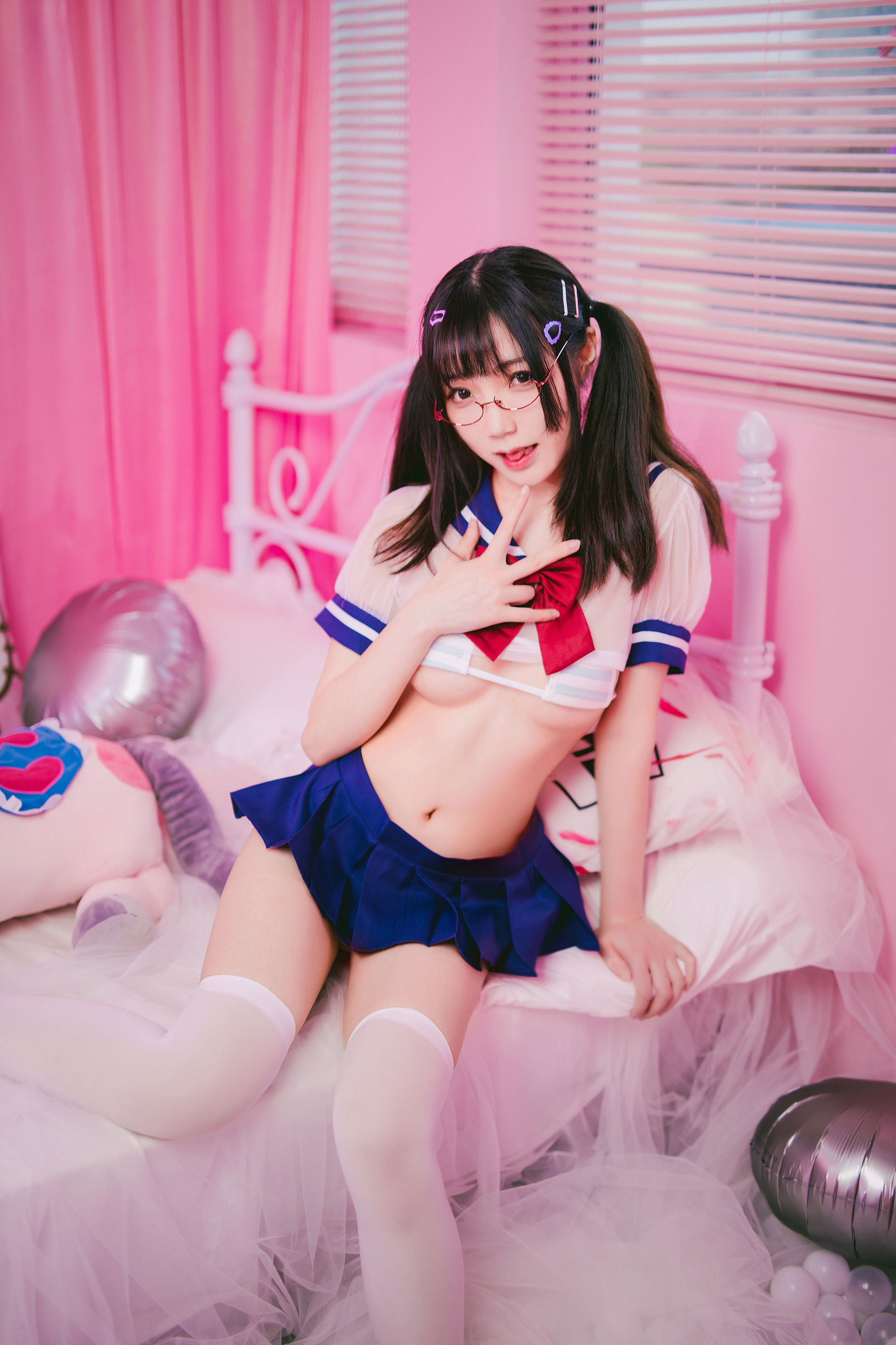 ネット有名人 COSER 写真] ロリータ福利 真央（Mao） - JK