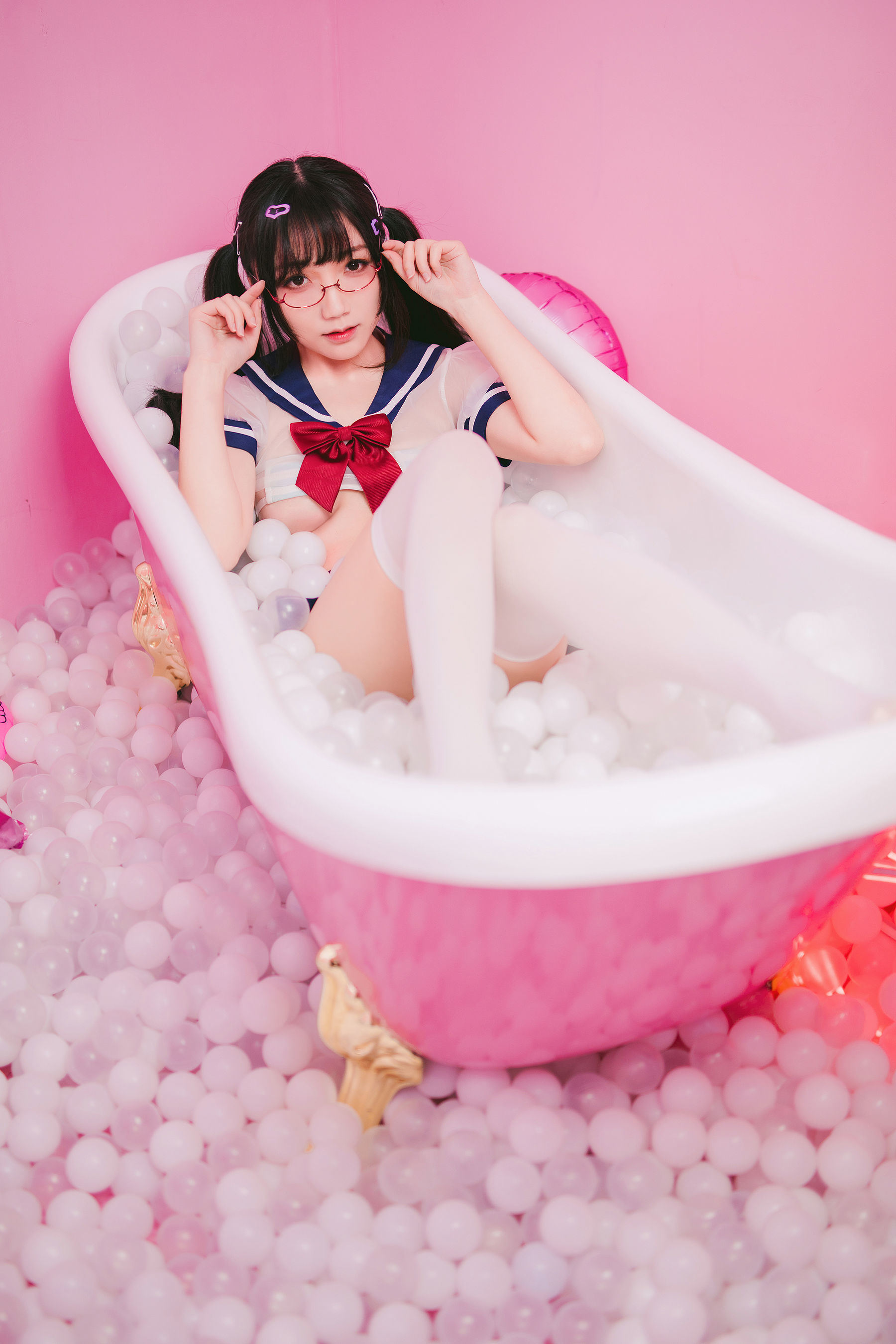 ネット有名人 COSER 写真] ロリータ福利 真央（Mao） - JK