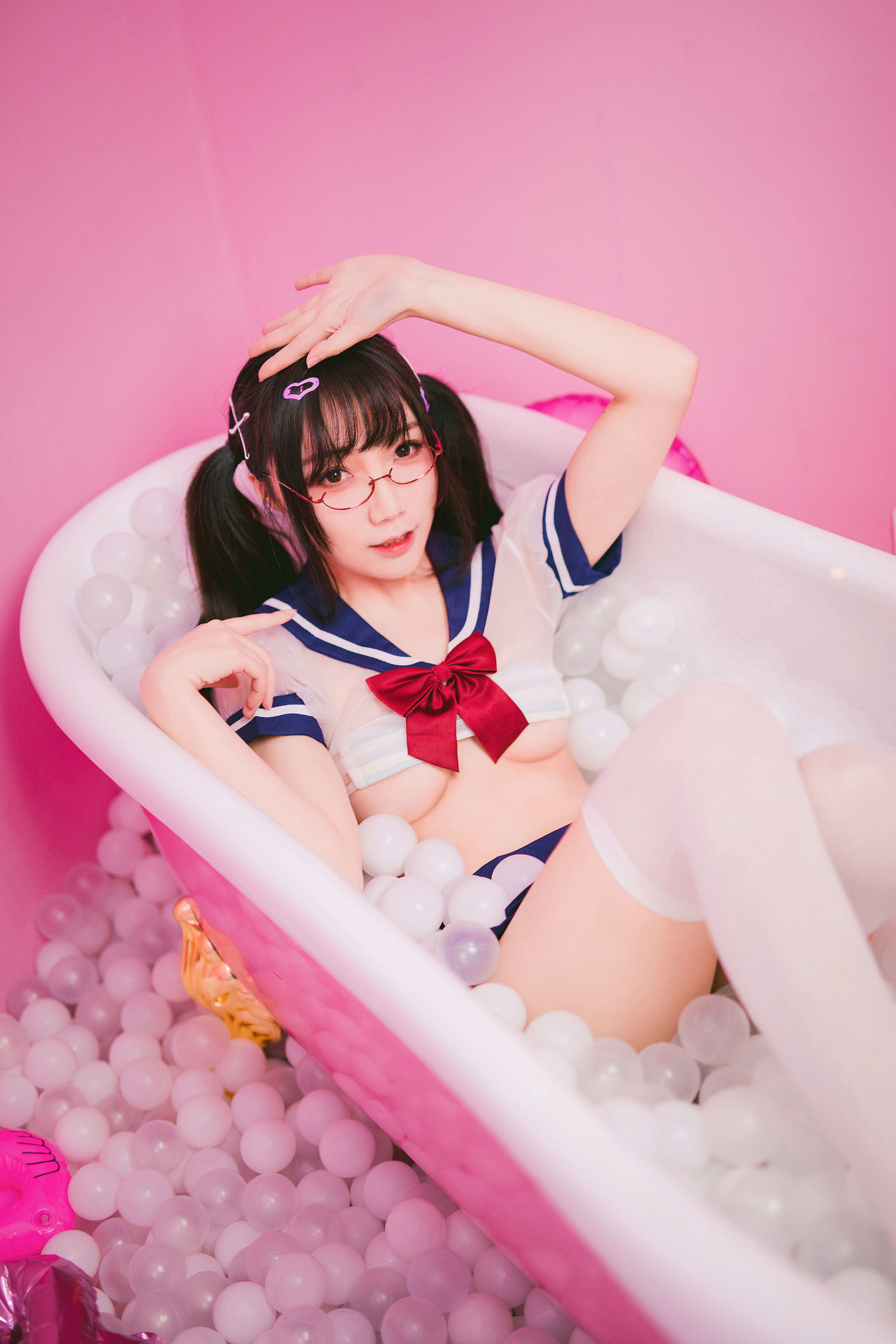 ネット有名人 COSER 写真] ロリータ福利 真央（Mao） - JK