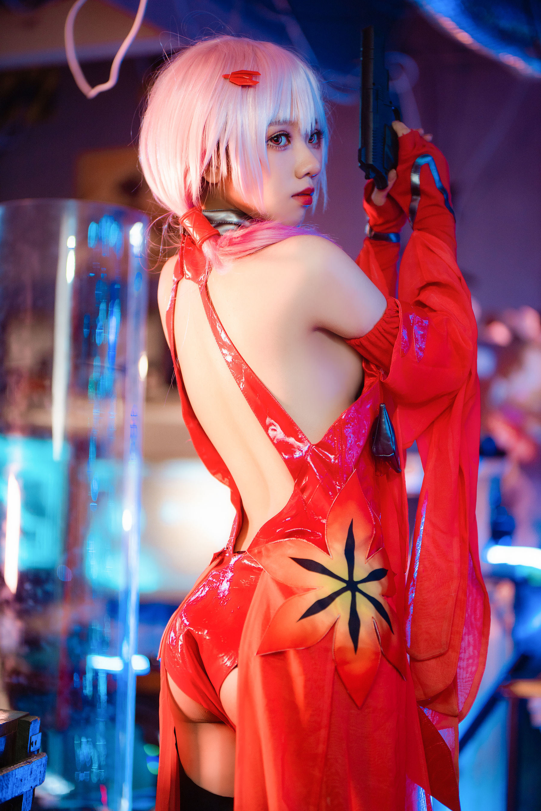 Bộ ảnh Coser của Netizen Nổi tiếng] Blogger Anime Guo Mei Jiang w - Inori Yuzuriha