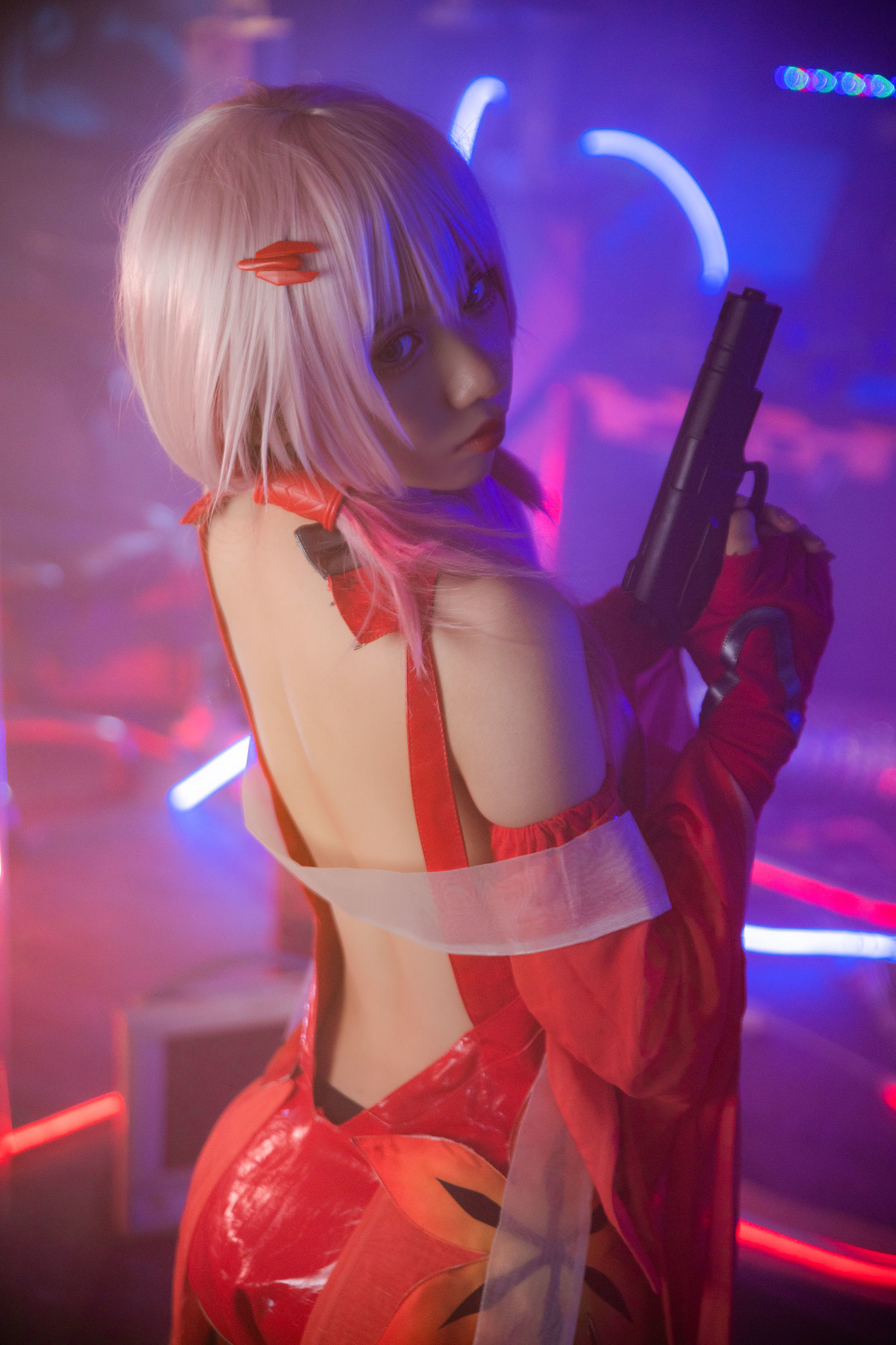 Bộ ảnh Coser của Netizen Nổi tiếng] Blogger Anime Guo Mei Jiang w - Inori Yuzuriha