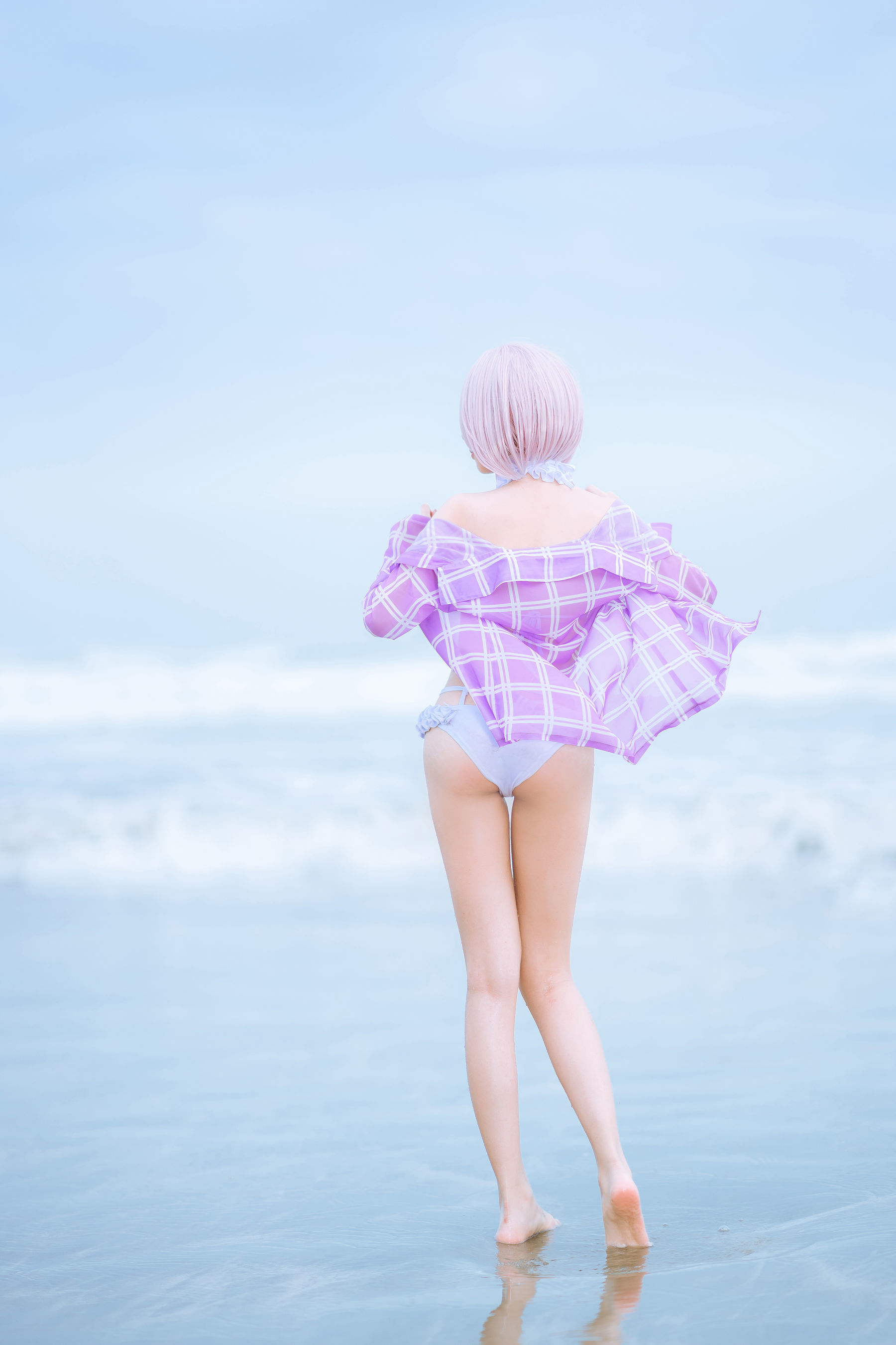 Ảnh chụp Coser nổi tiếng] Blogger anime Guo Mei Jiang w - Bãi biển Mashu