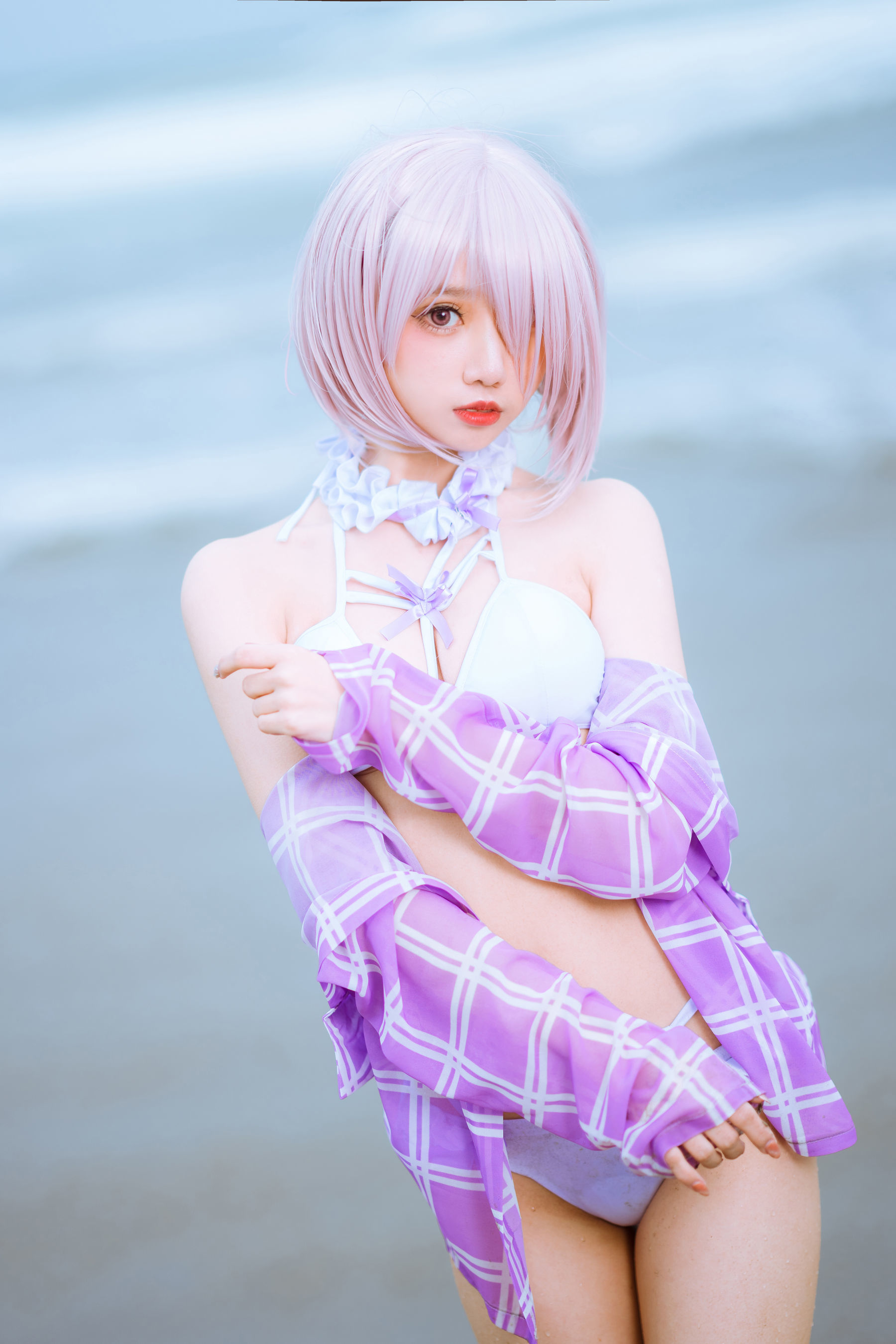 Ảnh chụp Coser nổi tiếng] Blogger anime Guo Mei Jiang w - Bãi biển Mashu