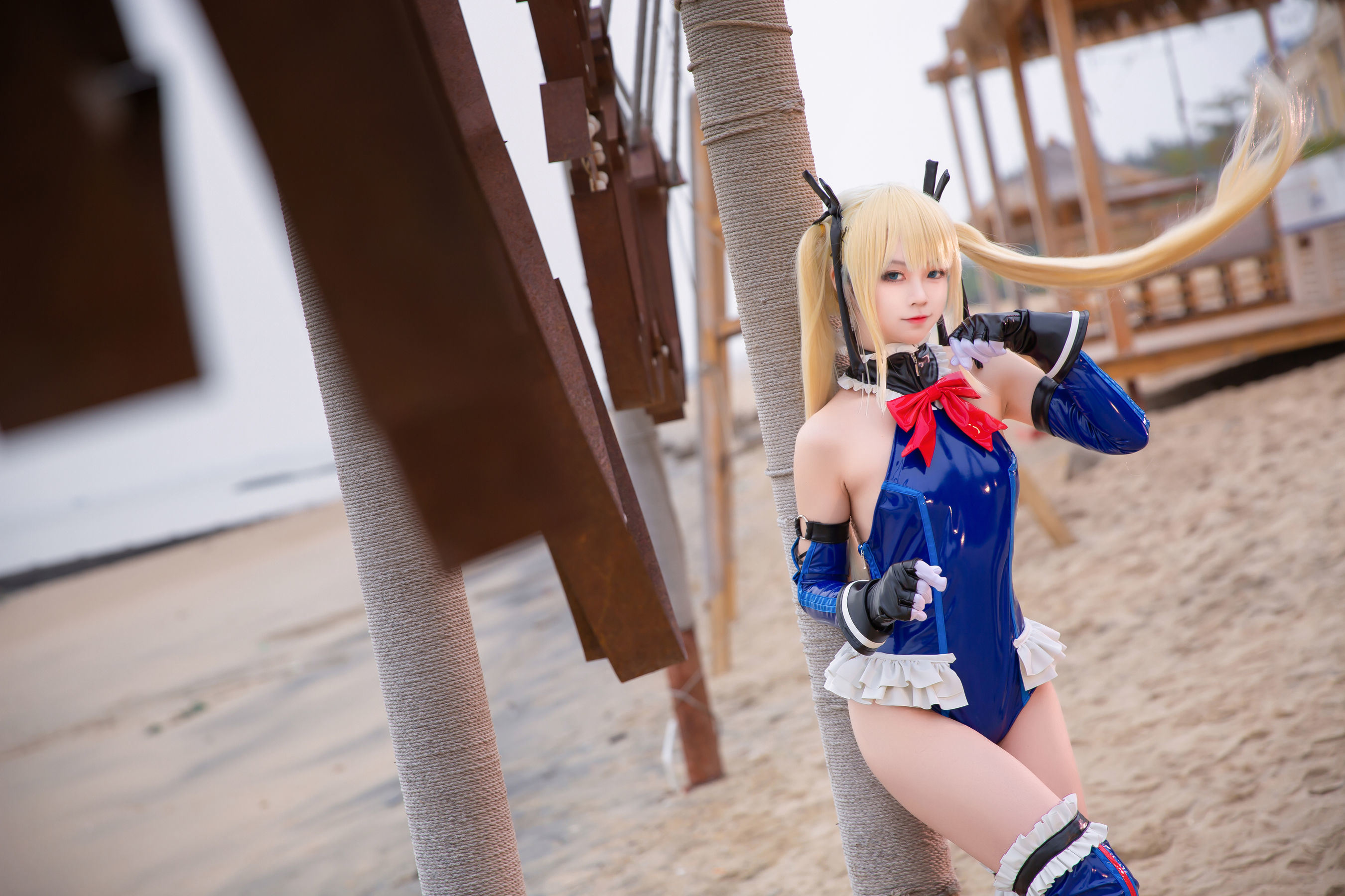 เน็ตไอดอล COSER 写真] อนิเมะบล็อกเกอร์ G44 ไม่ได้รับบาดเจ็บ - เมรีชุดบอดี้สูท
